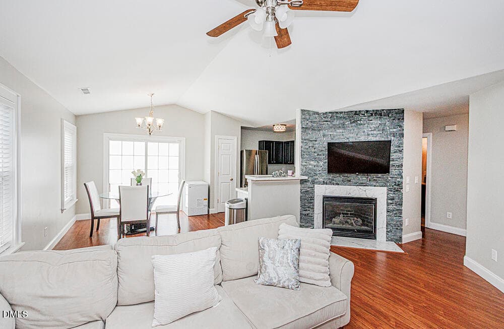 Living Room - 3514 Thornwood Drive, Durham, NC 27703, Durham