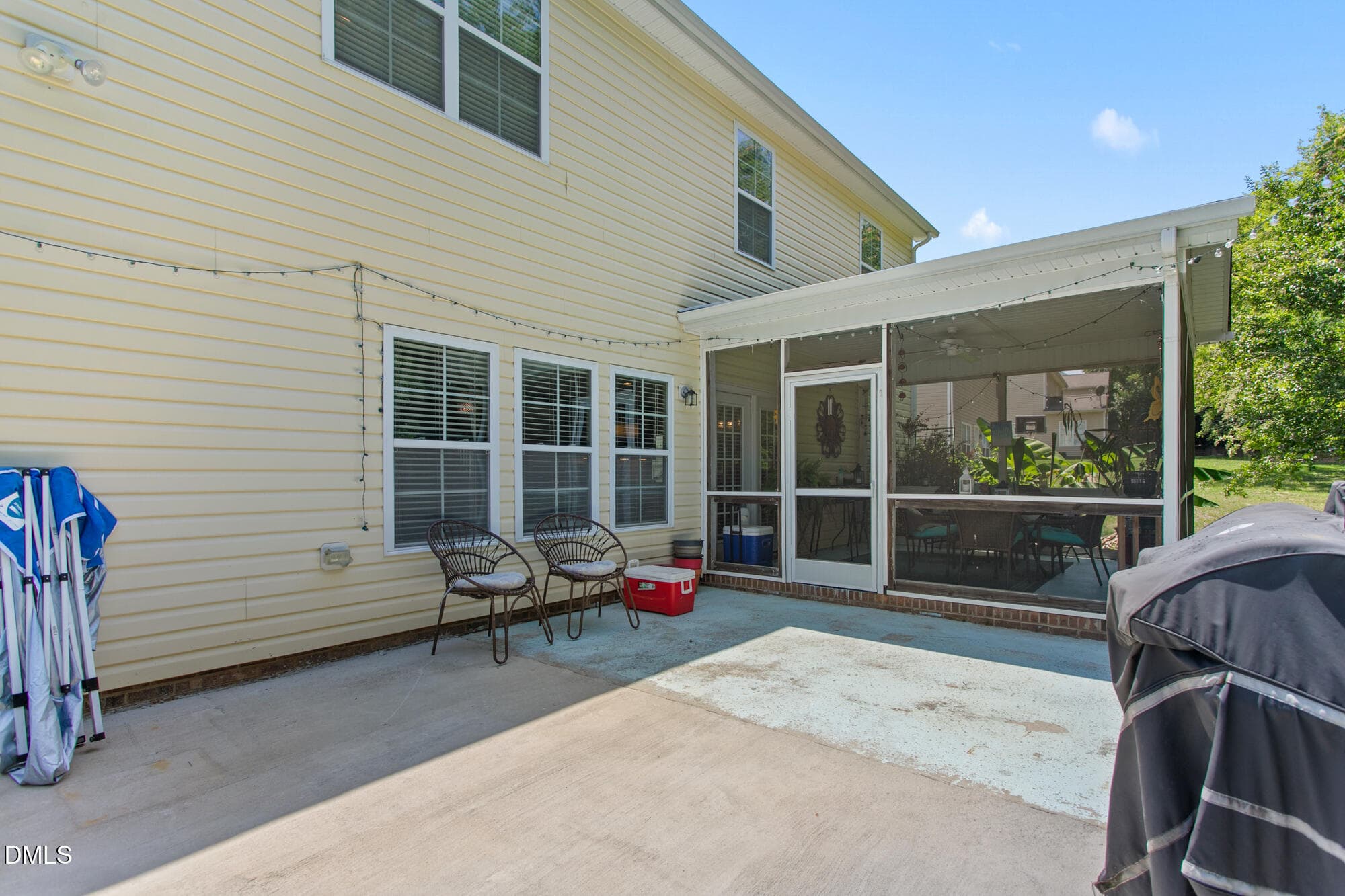 Extended open patio - 2026 Heron Pointe Drive, Whitsett, NC 27377