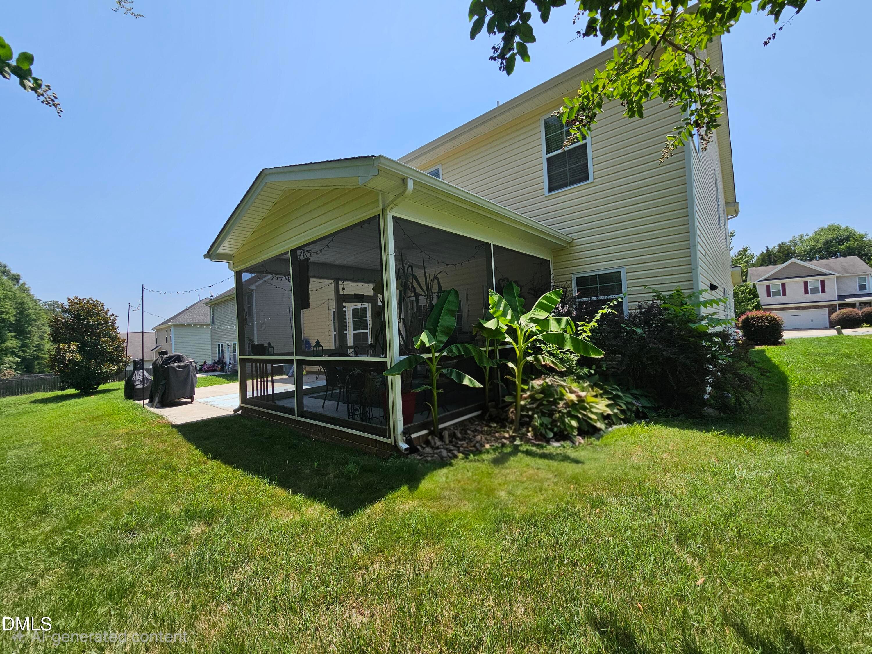 Backyard - 2026 Heron Pointe Drive, Whitsett, NC 27377
