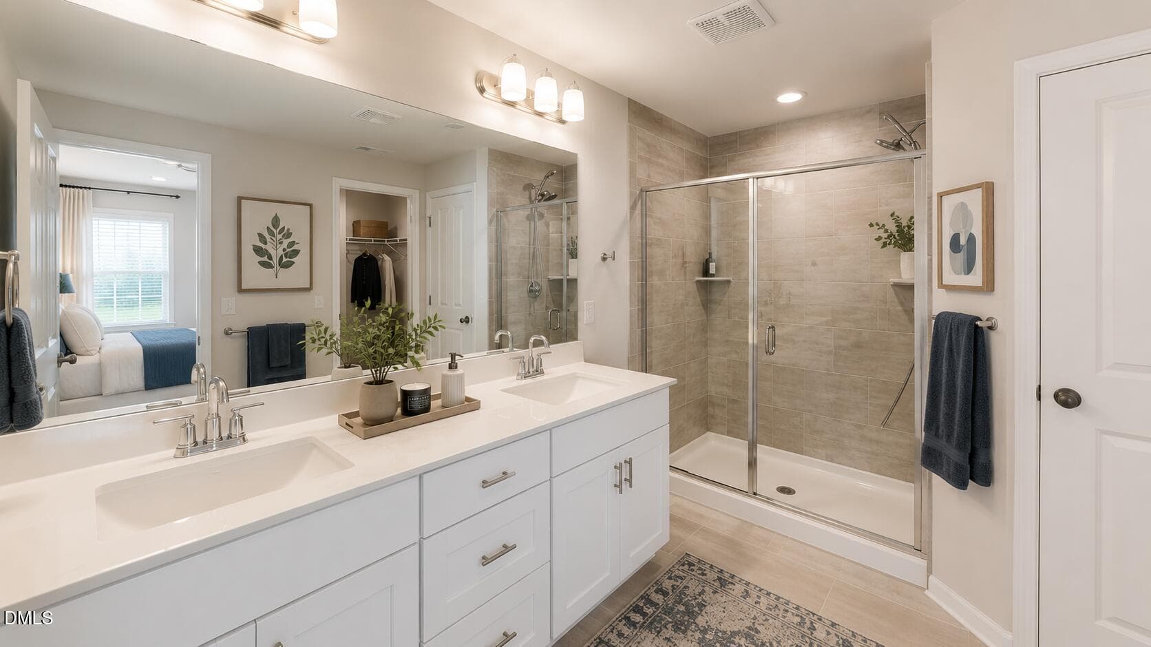 Master Bathroom-Staged - 105 Anise Tree Way, Clayton, NC 27527