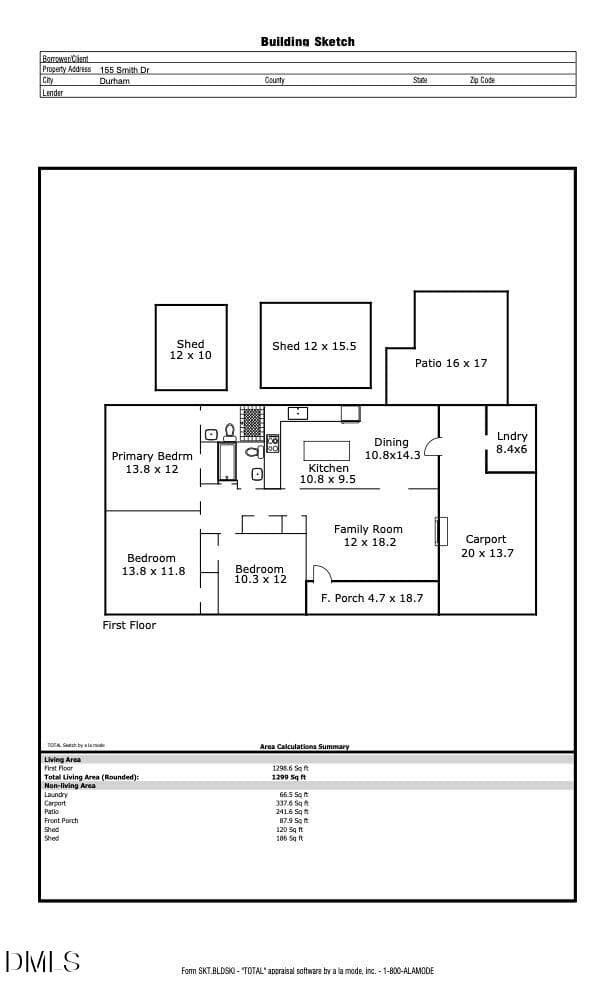 HPS Floor Plan (Photo) - 155 Smith Drive, Durham, NC 27712, Durham
