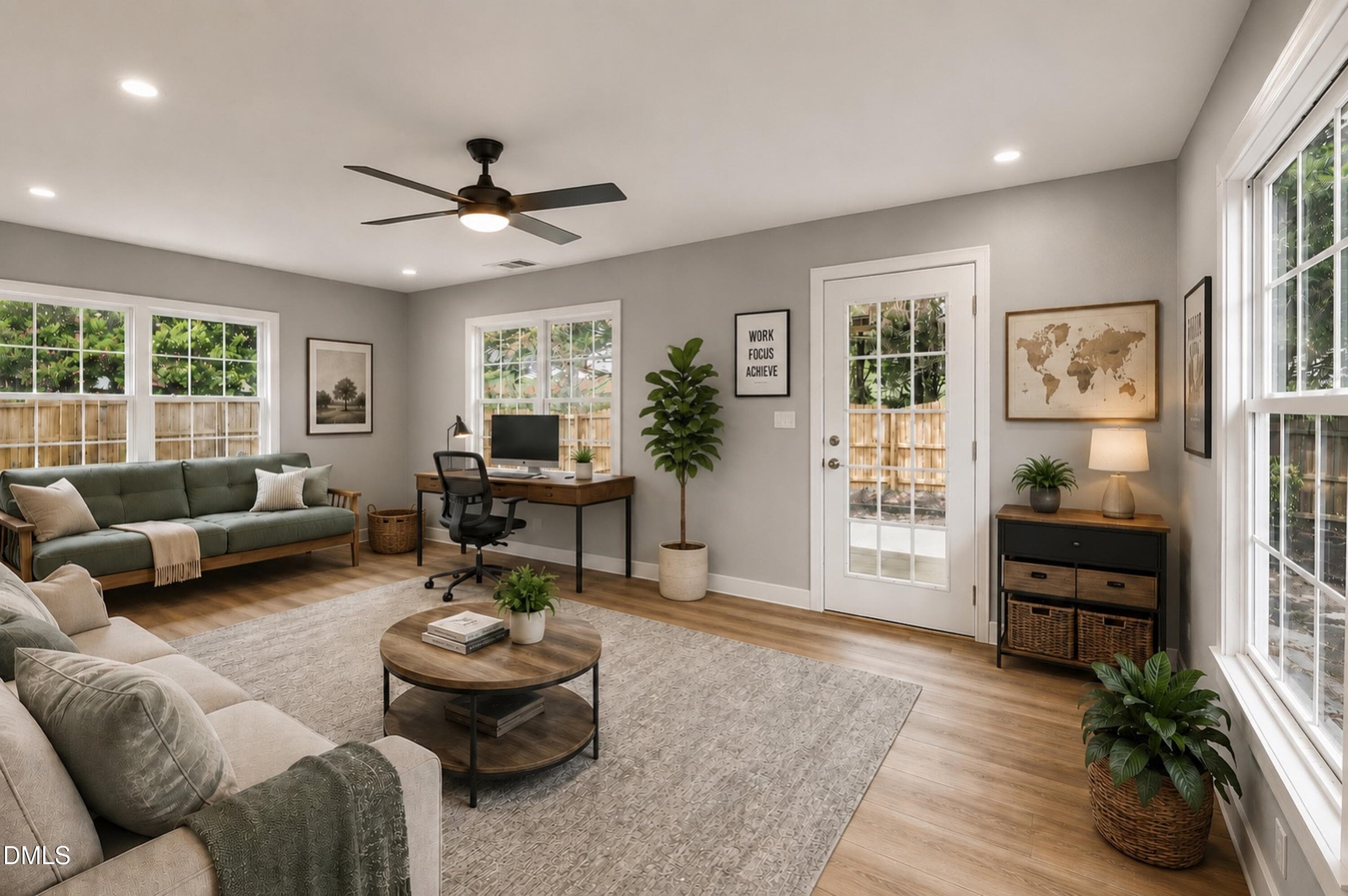 Home_Office_Study_4K_MLS - 224 Cross Current Lane, Raleigh, NC 27610, Raleigh