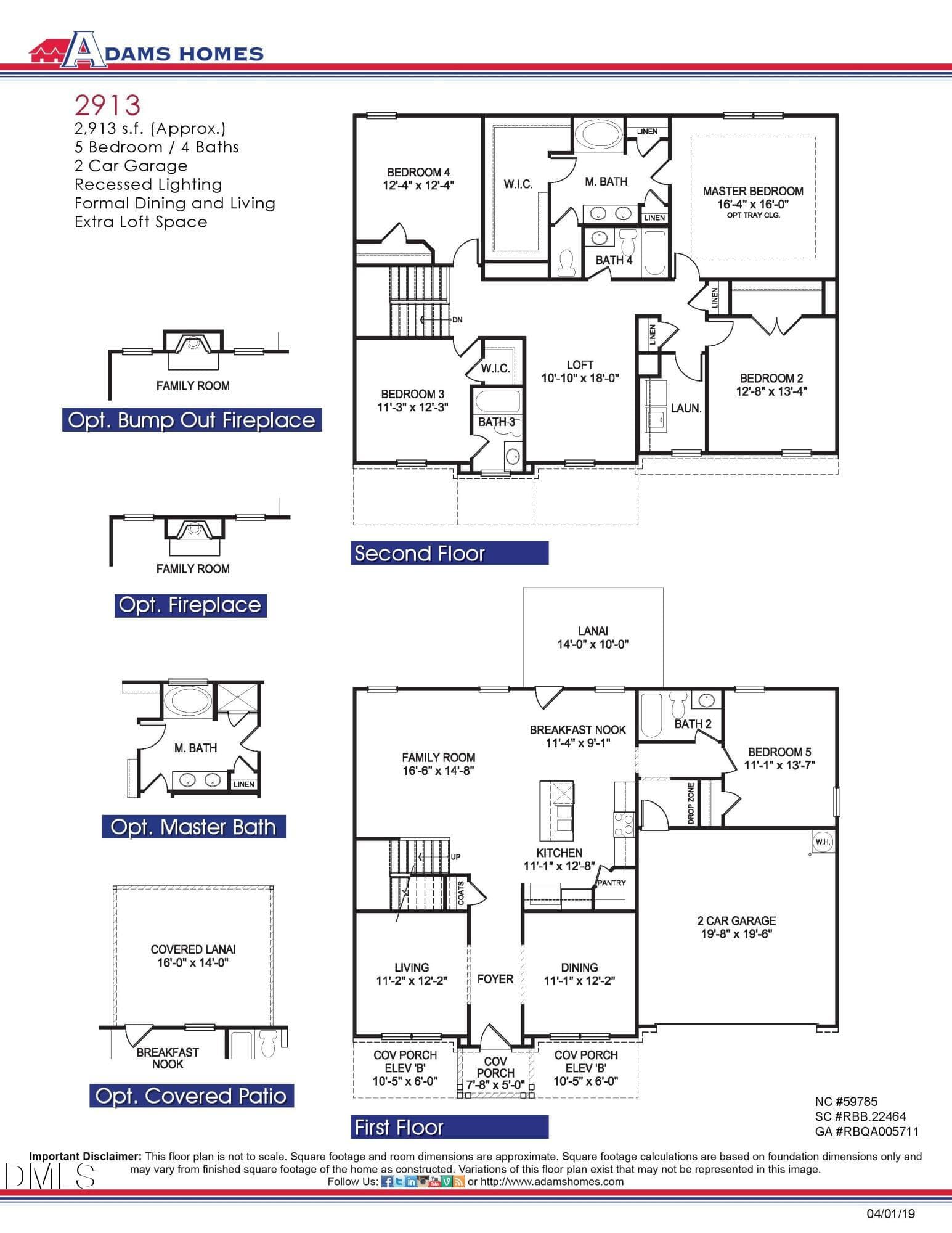 04.01.19 The 2913 Brochure (1) - 223 Hidden Pines Drive, Cameron, NC 28326