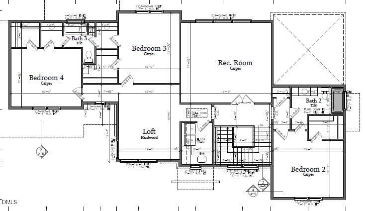 4112 second floor - 4112 Balsam Drive, Raleigh, NC 27612, Raleigh