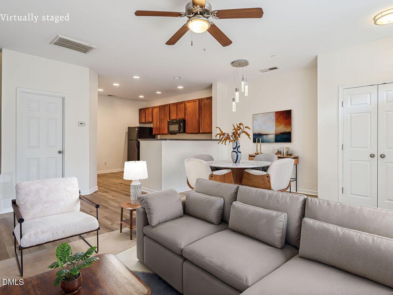 008-1280x960-living-dining - 1120 Renewal Place 105, Raleigh, NC 27603, Raleigh