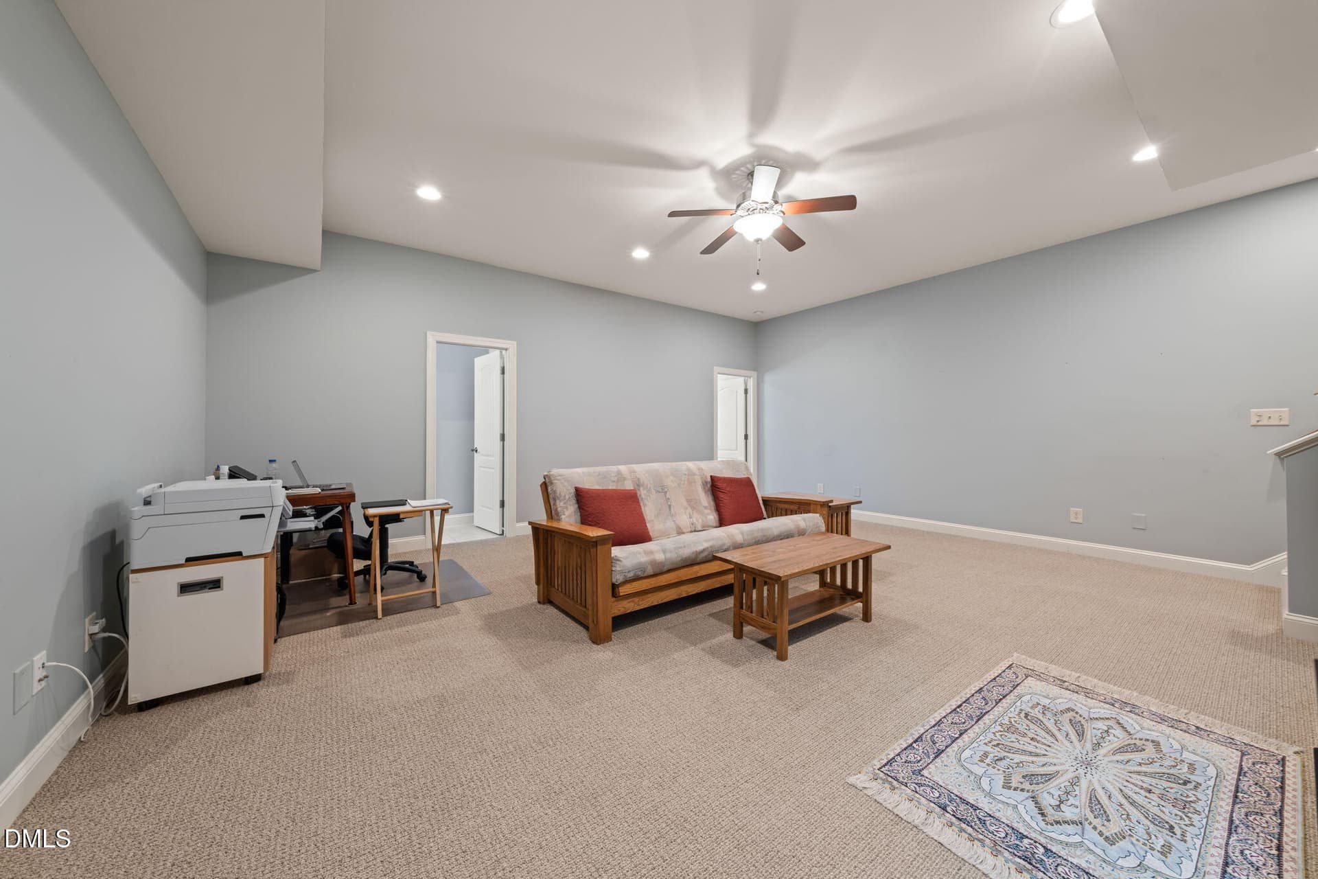Bonus room on lower level - 225 Anniston Court, Cary, NC 27519