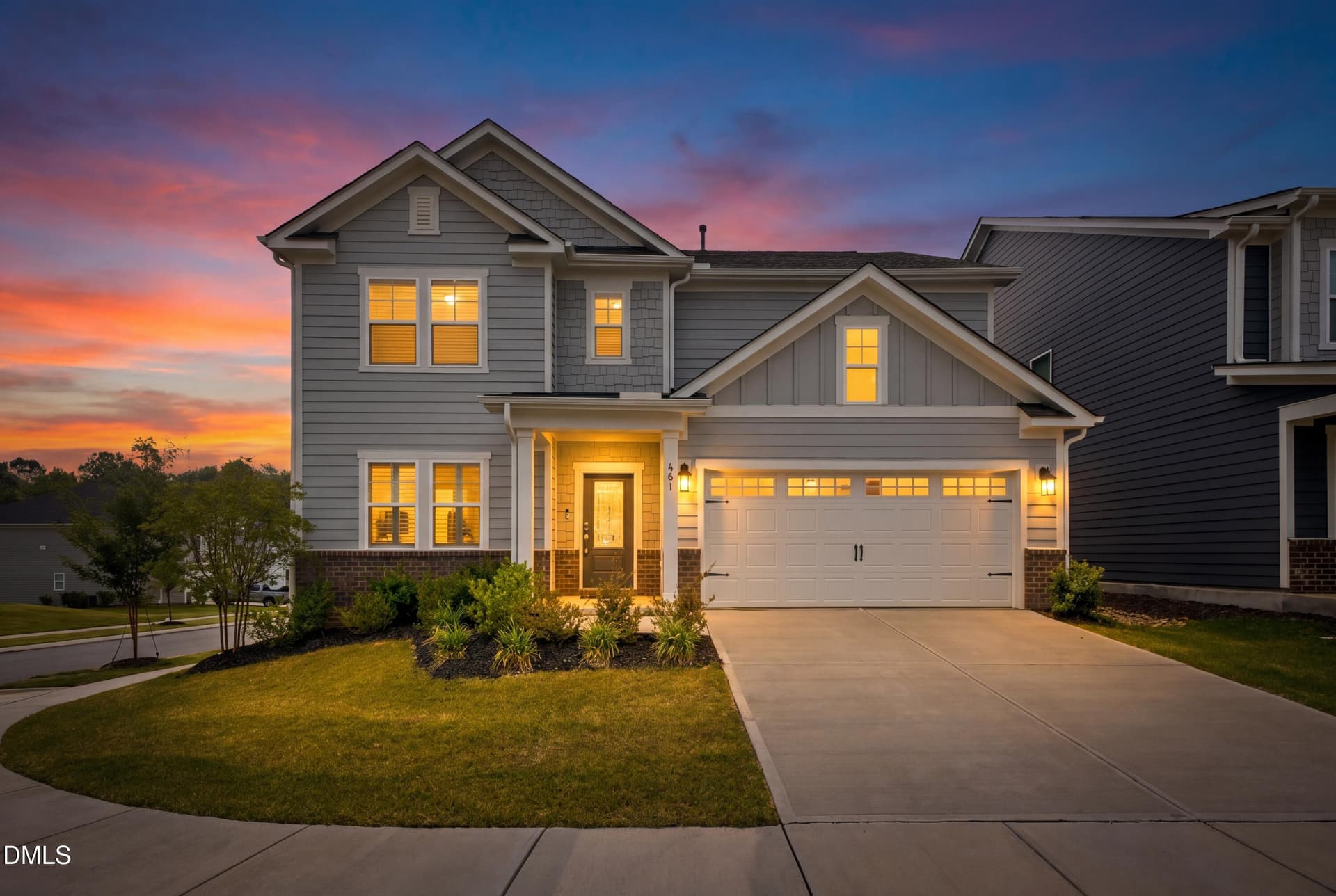 Twilight - 601 Morning Glade Street, Wake Forest, NC 27587