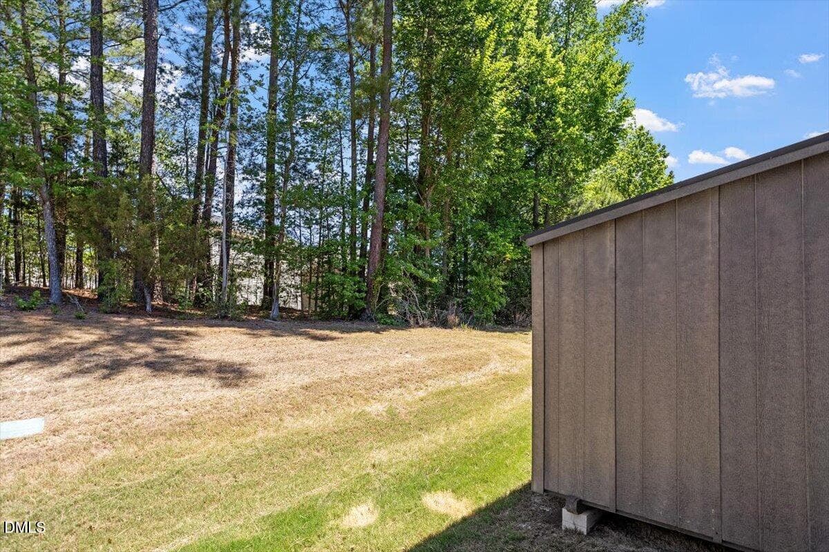 View from Back of Home Right - 115 Golden Meadow Court, Durham, NC 27704, Durham