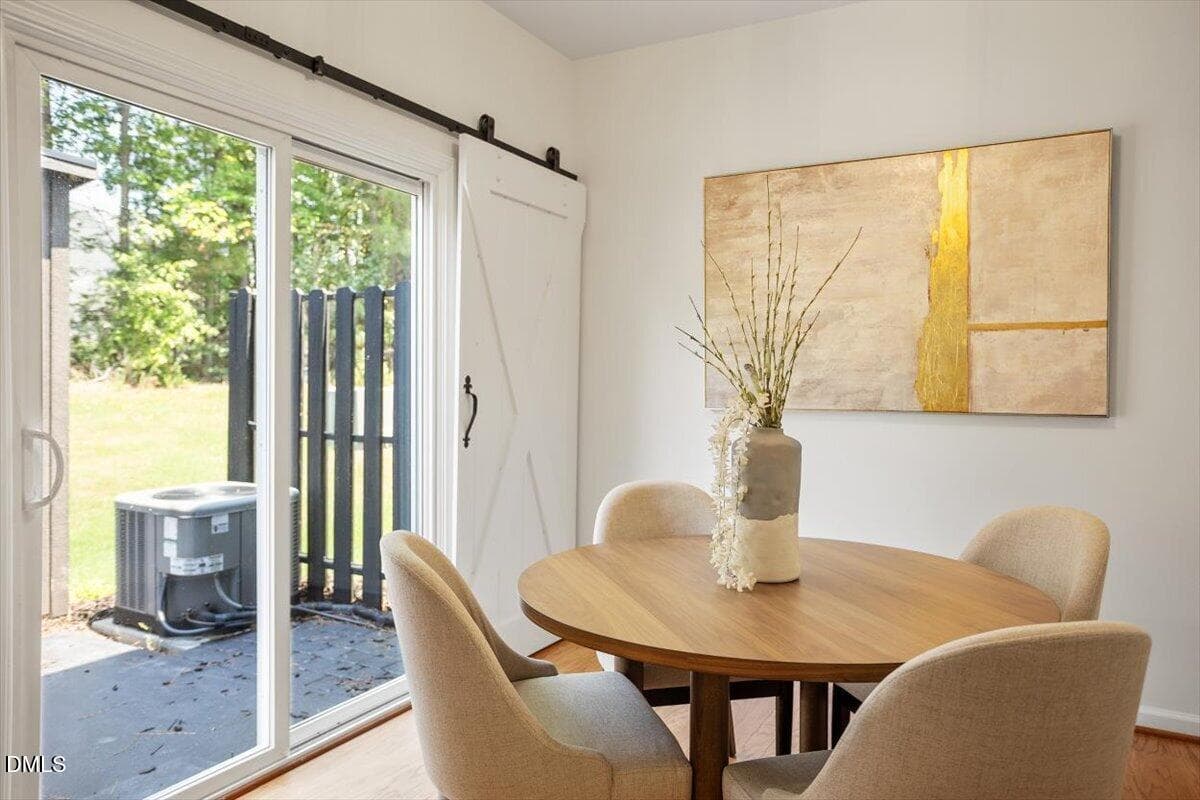 Dining/Patio Door - 115 Golden Meadow Court, Durham, NC 27704, Durham