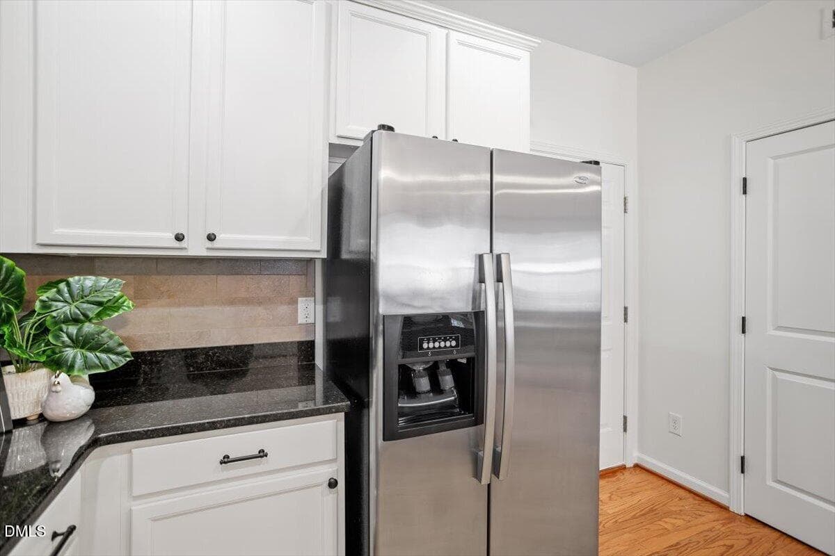 Stainless Regrigerator - 115 Golden Meadow Court, Durham, NC 27704, Durham