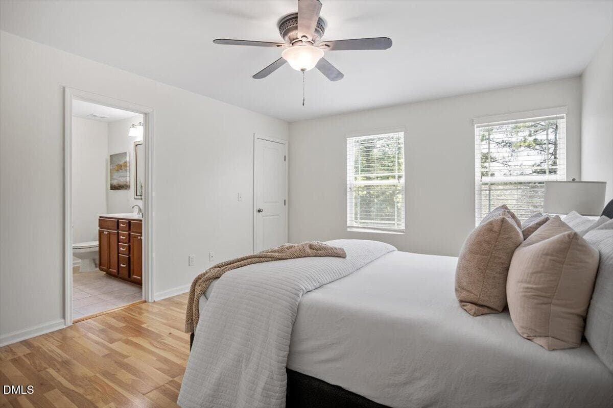 Master Bedroom - 115 Golden Meadow Court, Durham, NC 27704, Durham