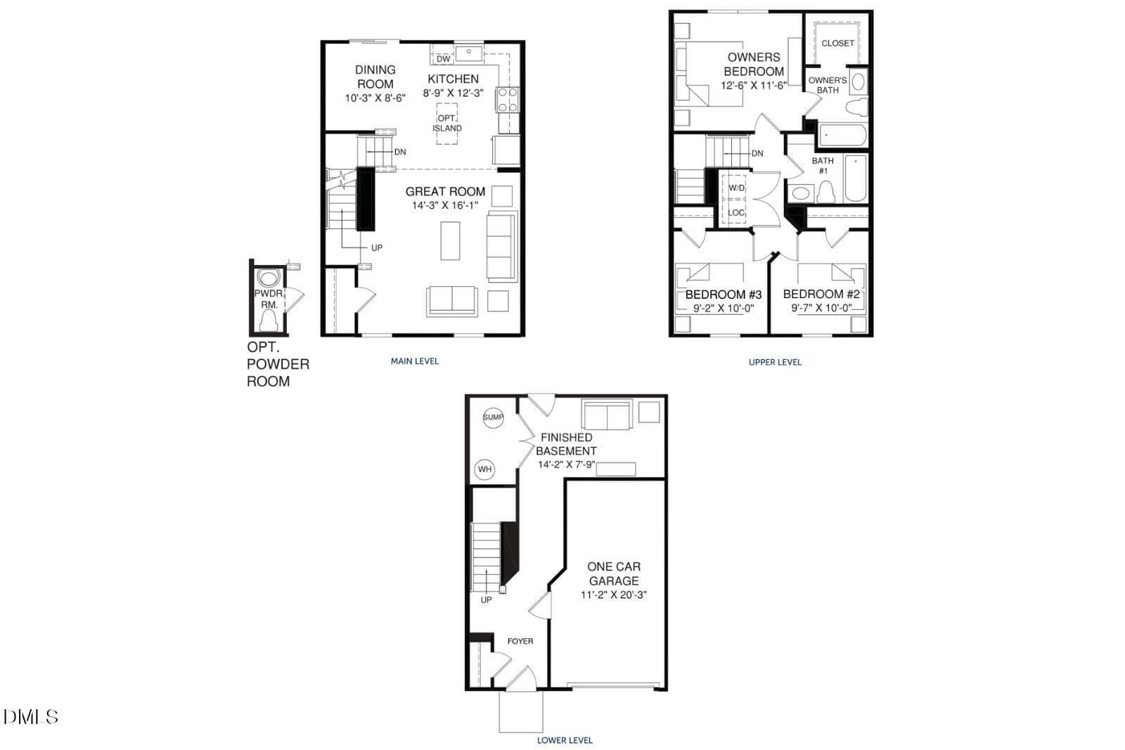 2 Juniper Floorplan - 533 Wheatland Country Road, Raleigh, NC 27603, Raleigh