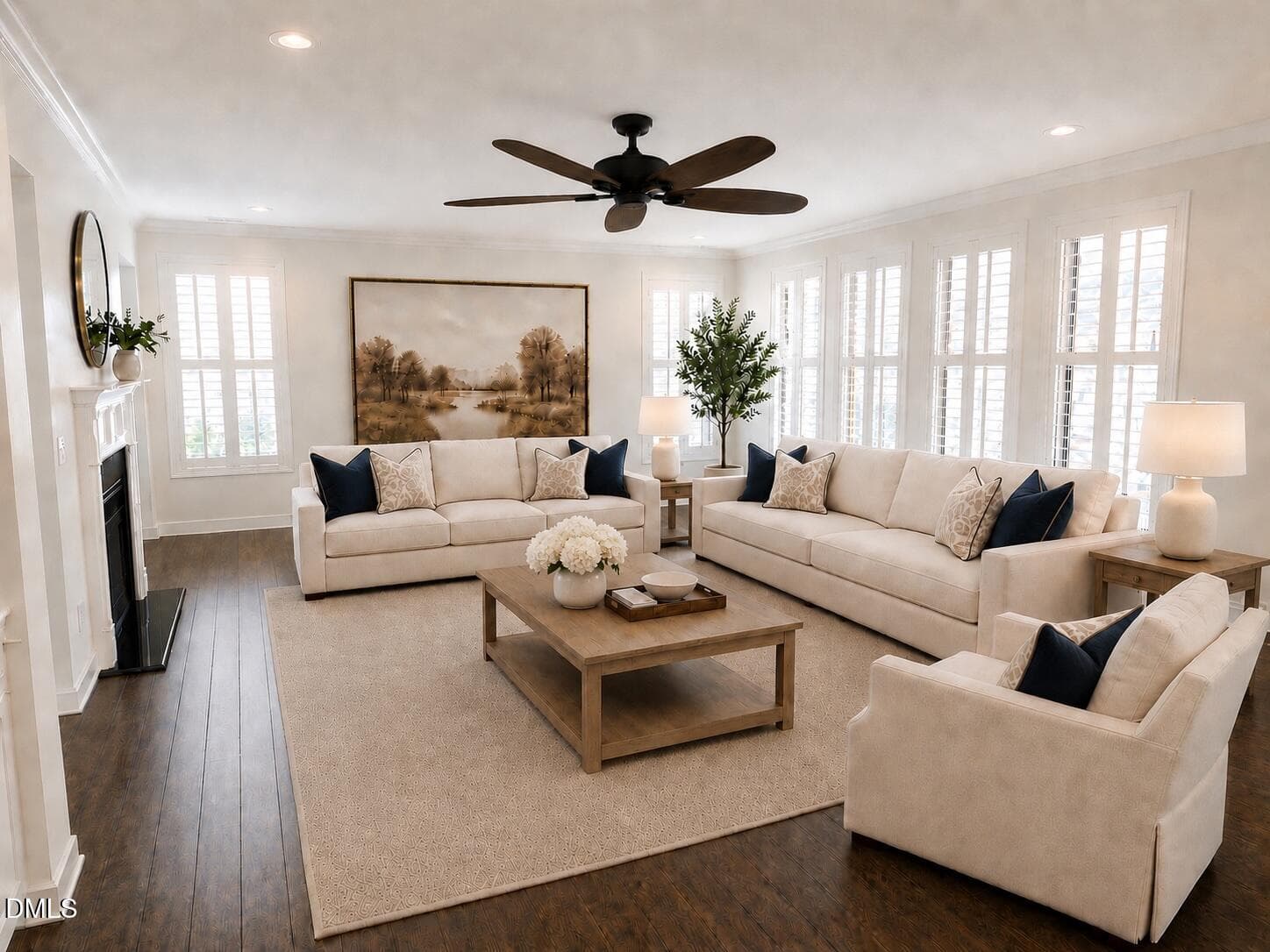 Living Room - 1128 Covered Bridge Trail, Chapel Hill, NC 27517, Chapel Hill