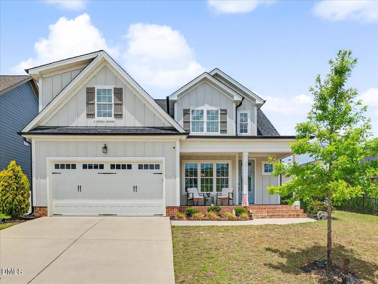 01-Front Exterior - 2907 Meadow Bluffs Way, Fuquay Varina, NC 27526