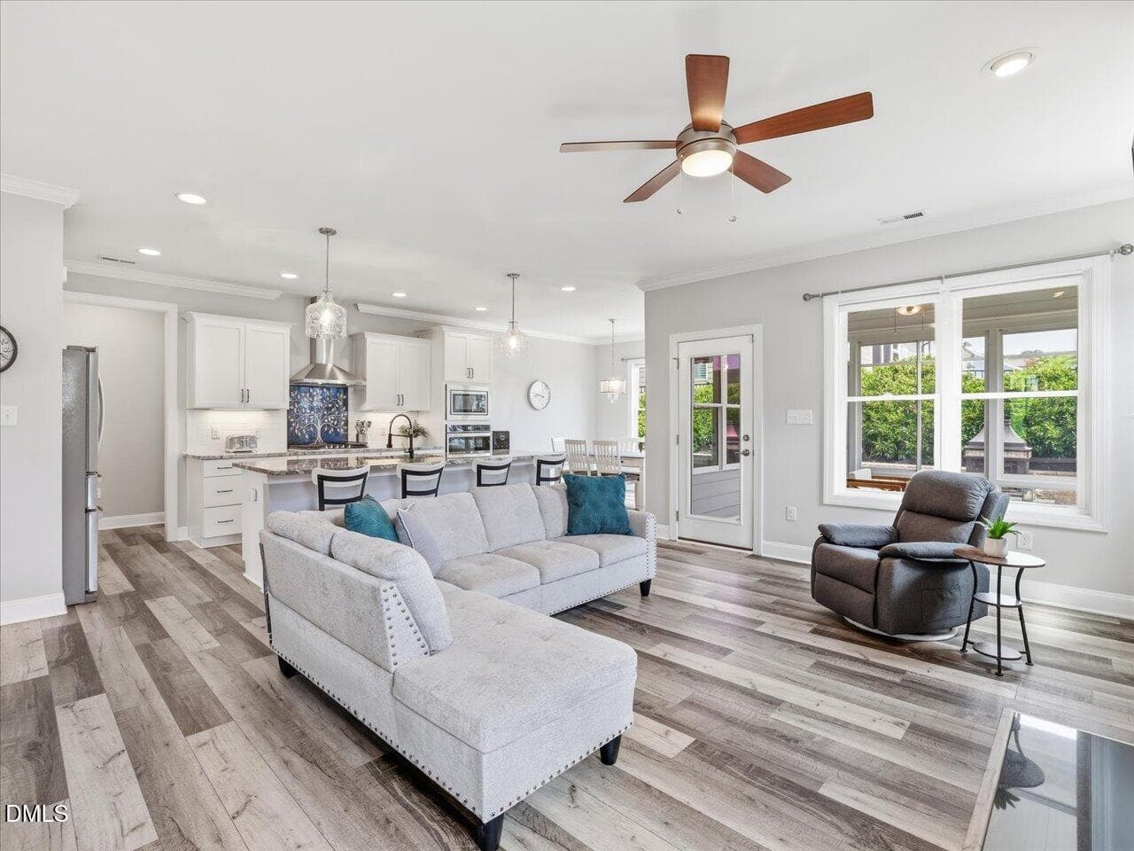 15-Open Floor Plan - 2907 Meadow Bluffs Way, Fuquay Varina, NC 27526