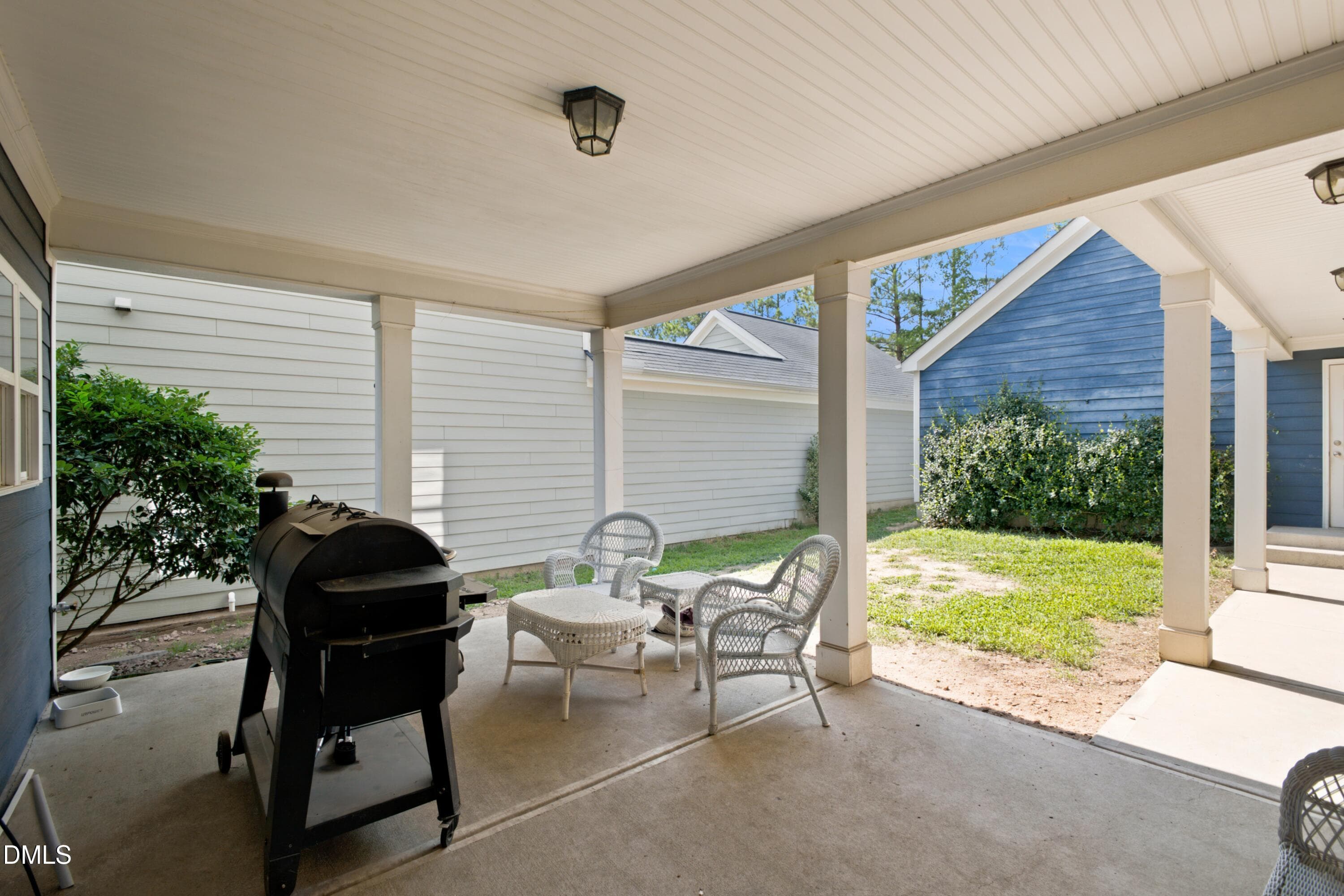 Back Covered Patio - 1625 Main Divide Drive, Wake Forest, NC 27587