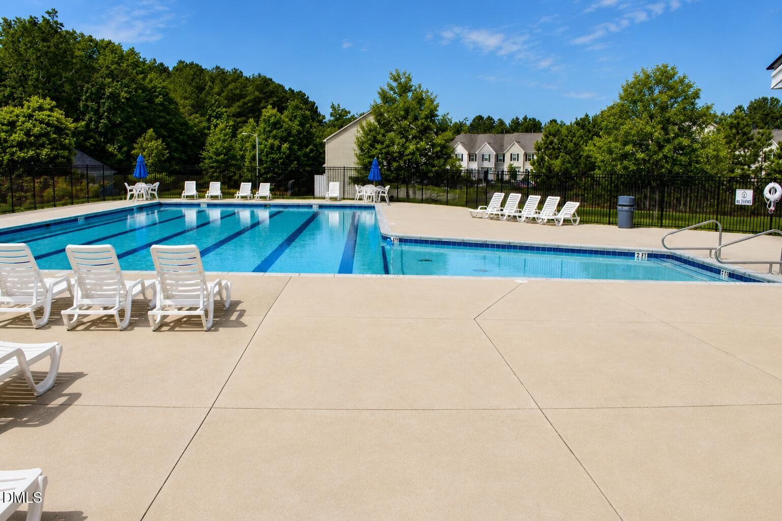 Community pool. - 4443 Middletown Drive, Wake Forest, NC 27587