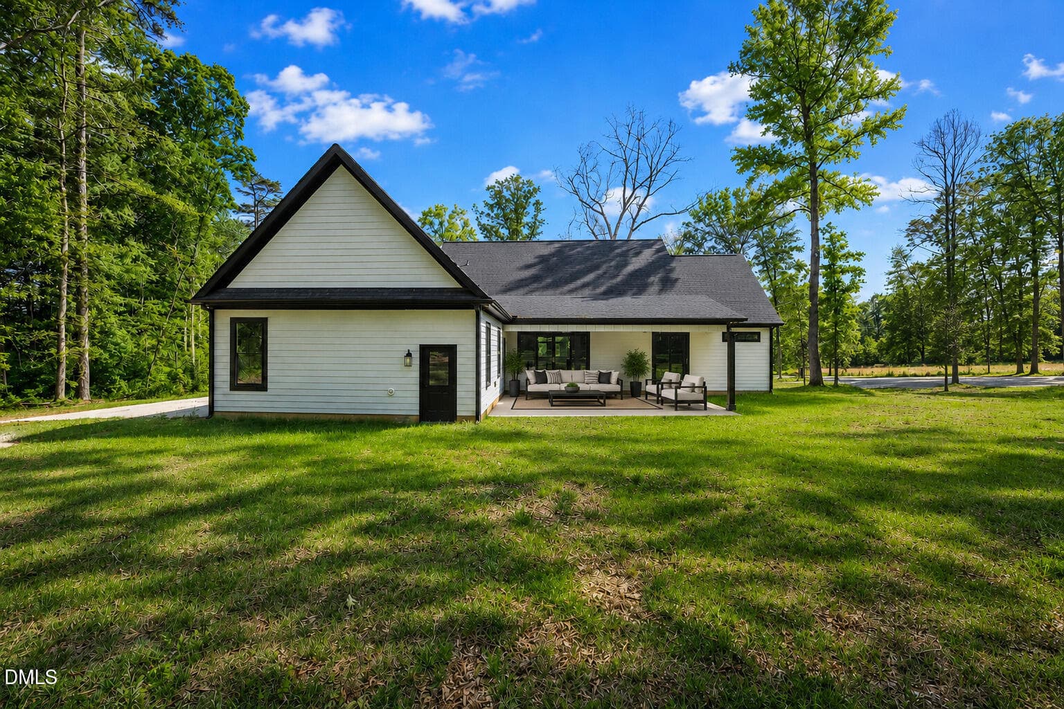 covered-front-porch-country-home-burling - 2560 John Lewis Road, Burlington, NC 27217