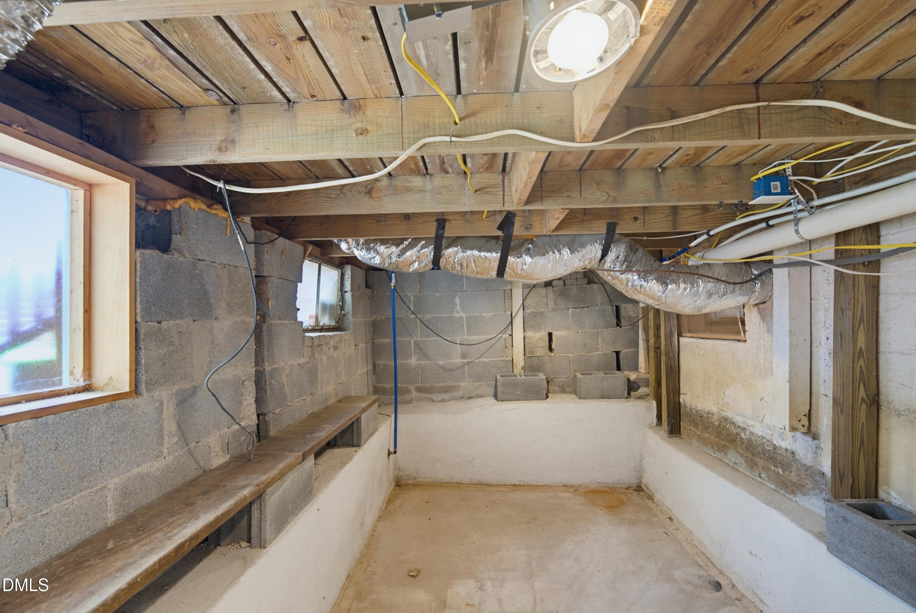 Basement unfinished area - 306 Plainview Avenue, Raleigh, NC 27604, Raleigh