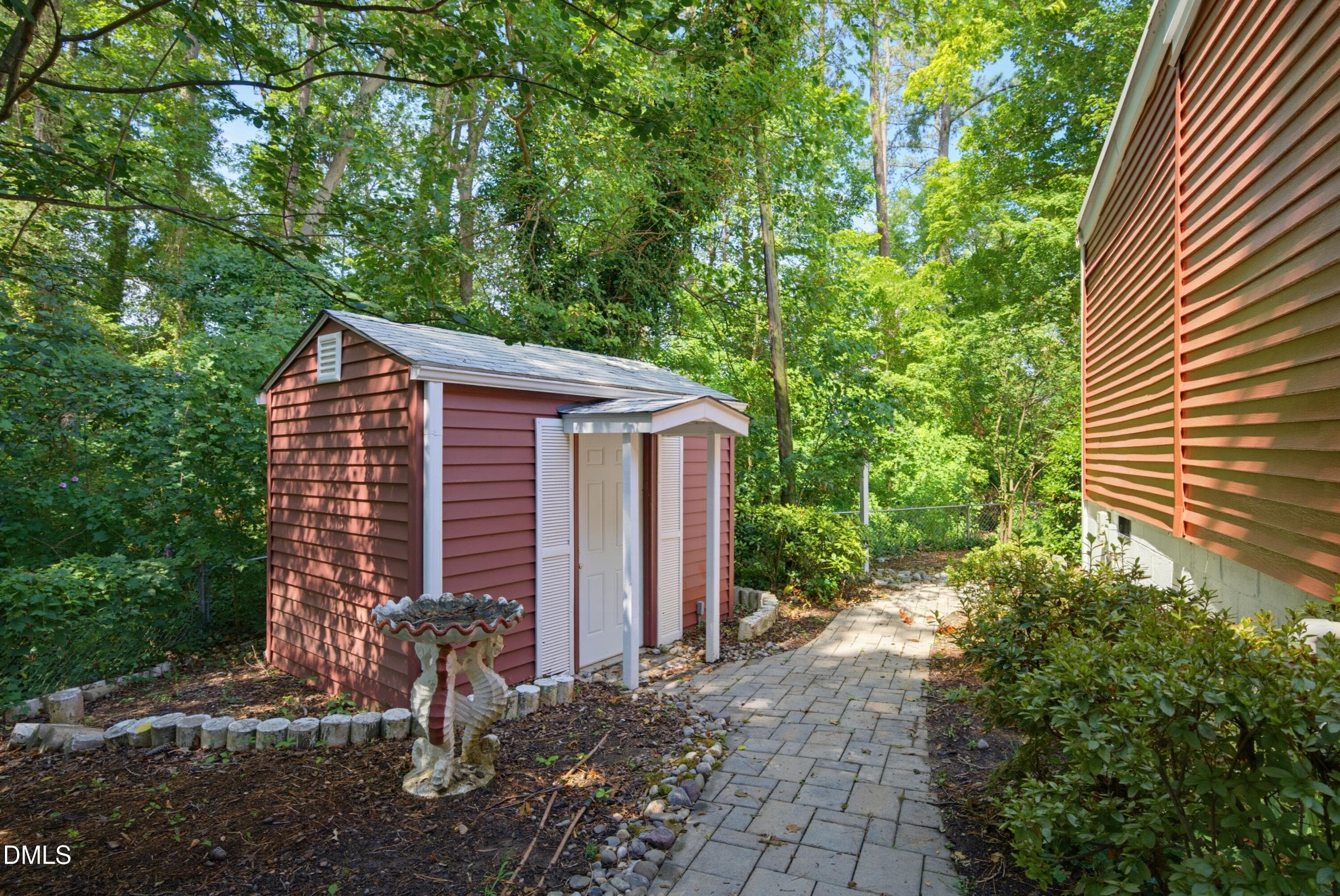 Smaller Exterior Shed - 306 Plainview Avenue, Raleigh, NC 27604, Raleigh