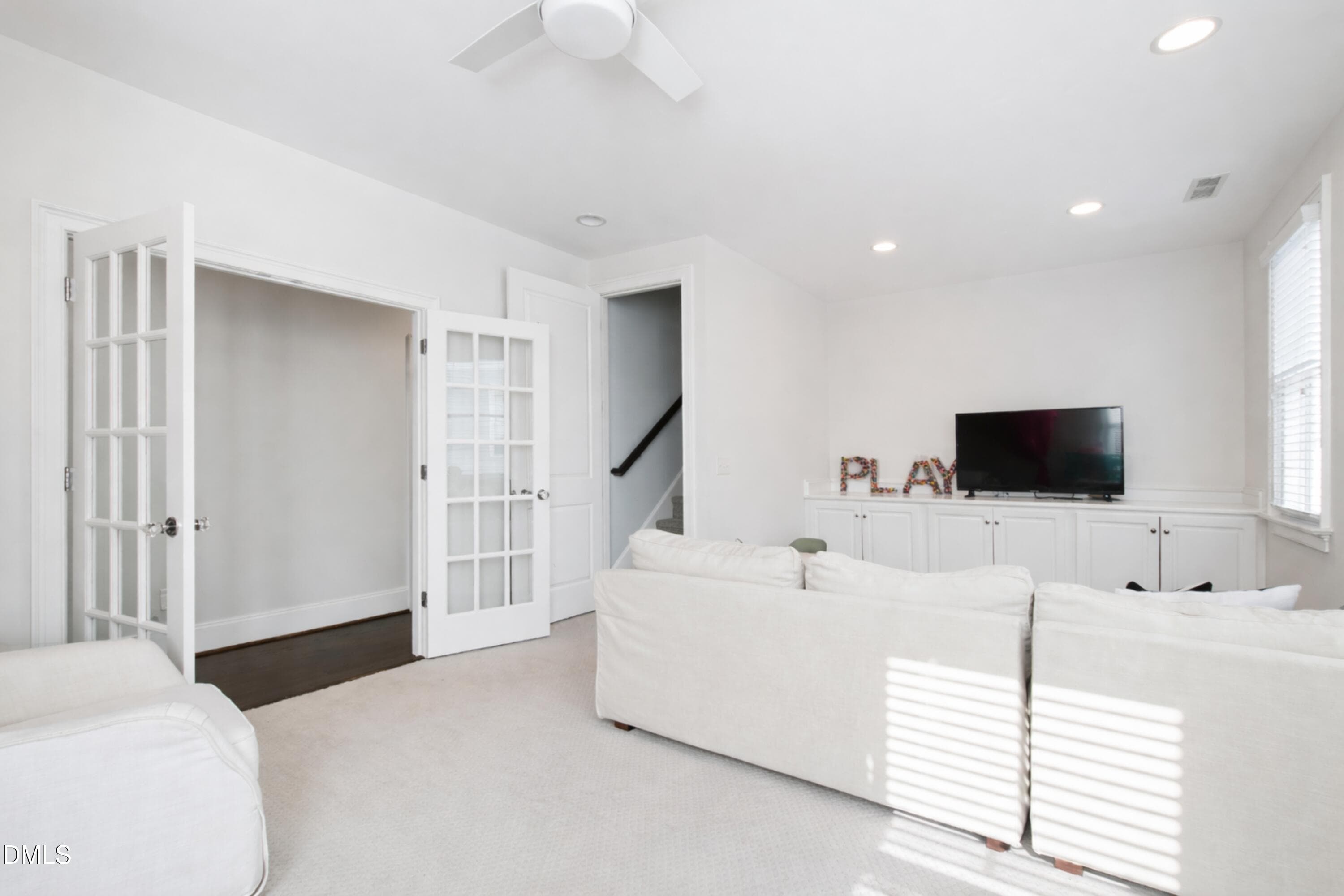 Second Floor Media Room / Play Room - 2615 Davis Street, Raleigh, NC 27608, Raleigh