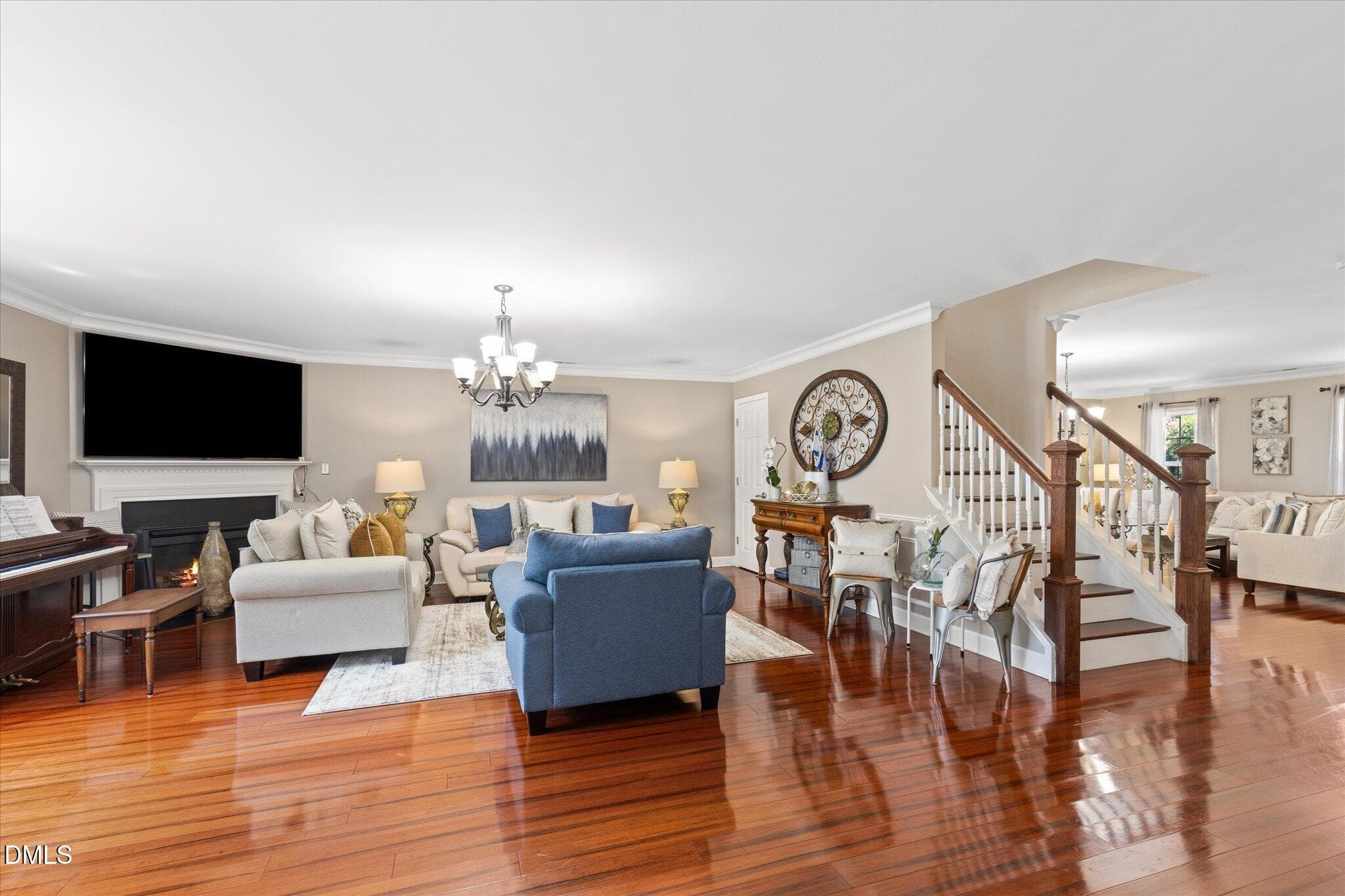 LIVING ROOM - 5304 Seaspray Lane, Raleigh, NC 27610, Raleigh