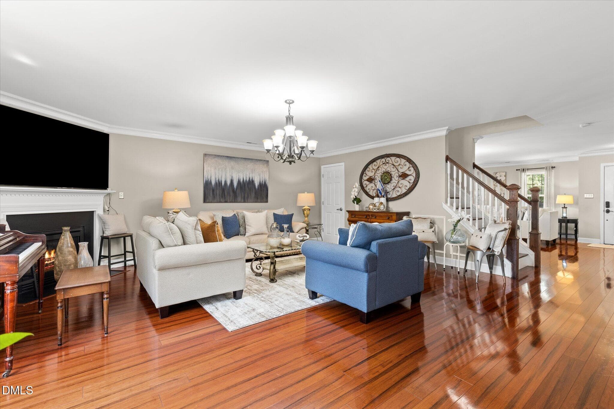 LIVING ROOM - 5304 Seaspray Lane, Raleigh, NC 27610, Raleigh