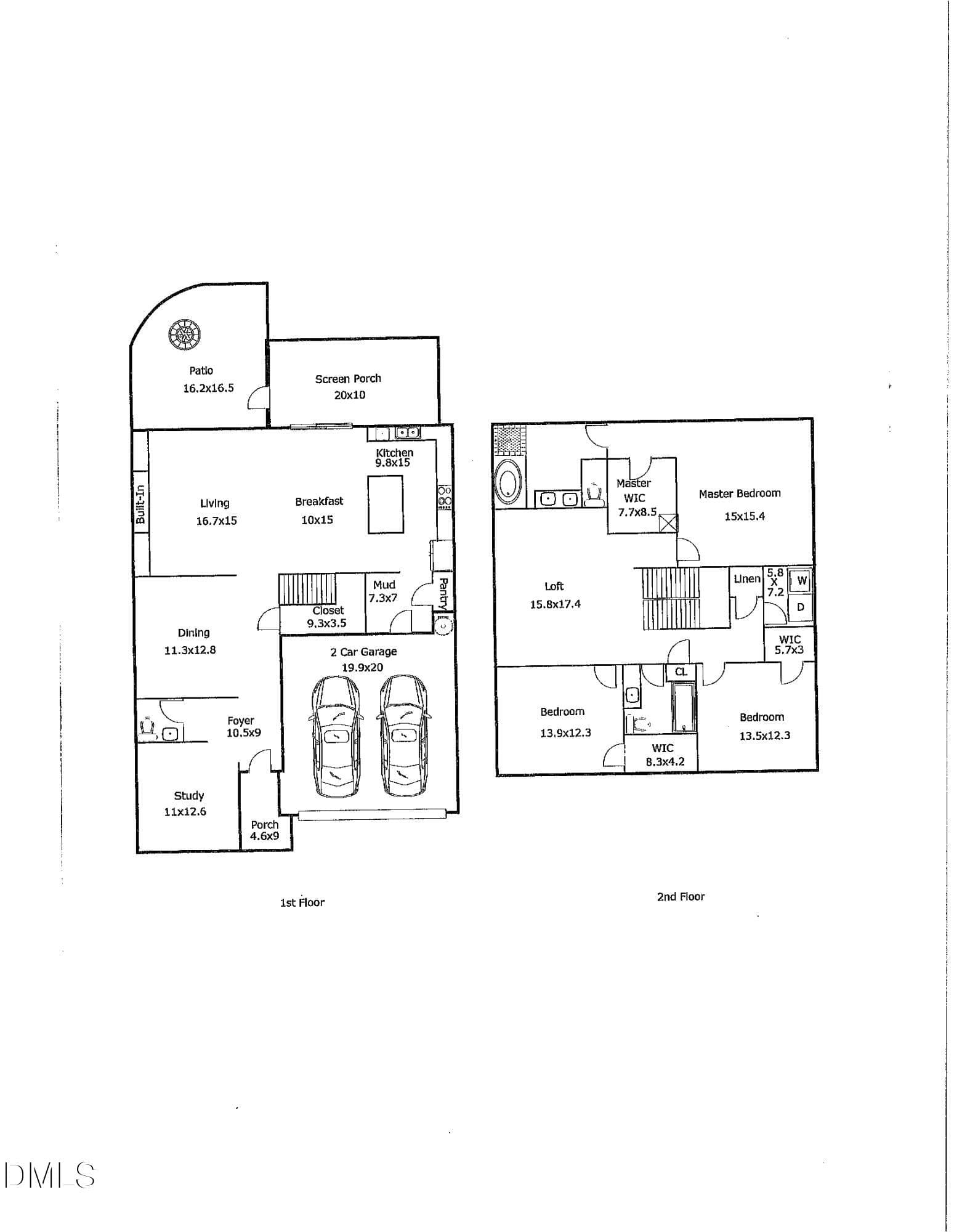 209 S Harrison Place Ln Floorplan-1 - 209 S Harrison Place Lane, Fuquay Varina, NC 27526