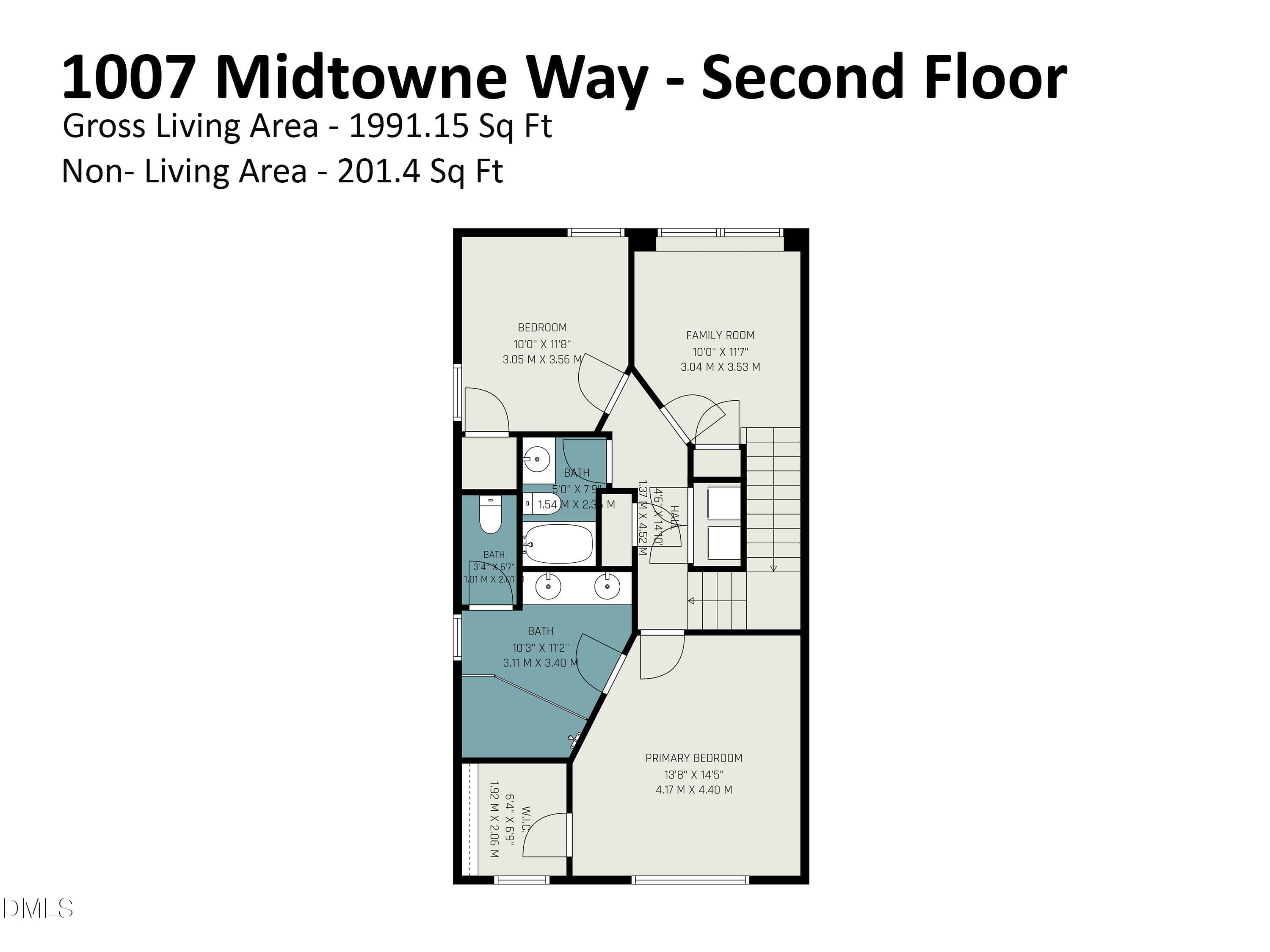1007_Midtowne_Way_-_Second_Floor - 1007 Midtowne Way, Durham, NC 27713, Durham