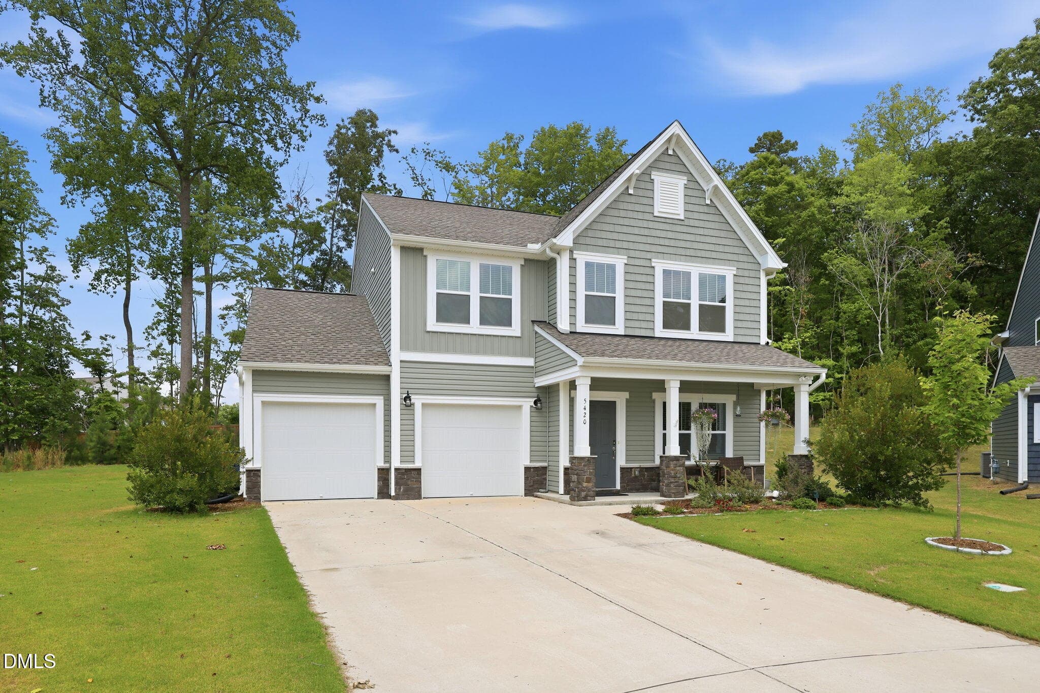 Front Exterior - 5420 Beardsley Court, Durham, NC 27712, Durham