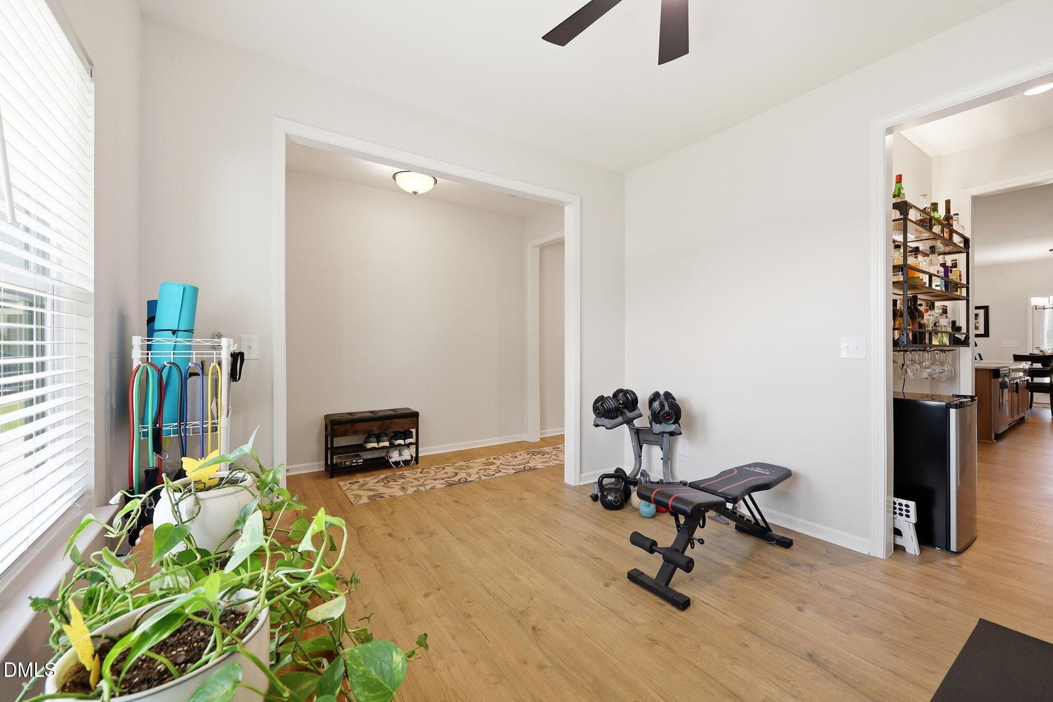 Dining/Workout Room - 5420 Beardsley Court, Durham, NC 27712, Durham