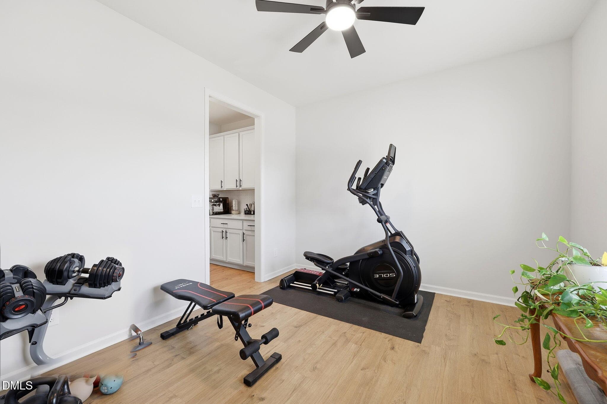 Dining/Workout Room - 5420 Beardsley Court, Durham, NC 27712, Durham