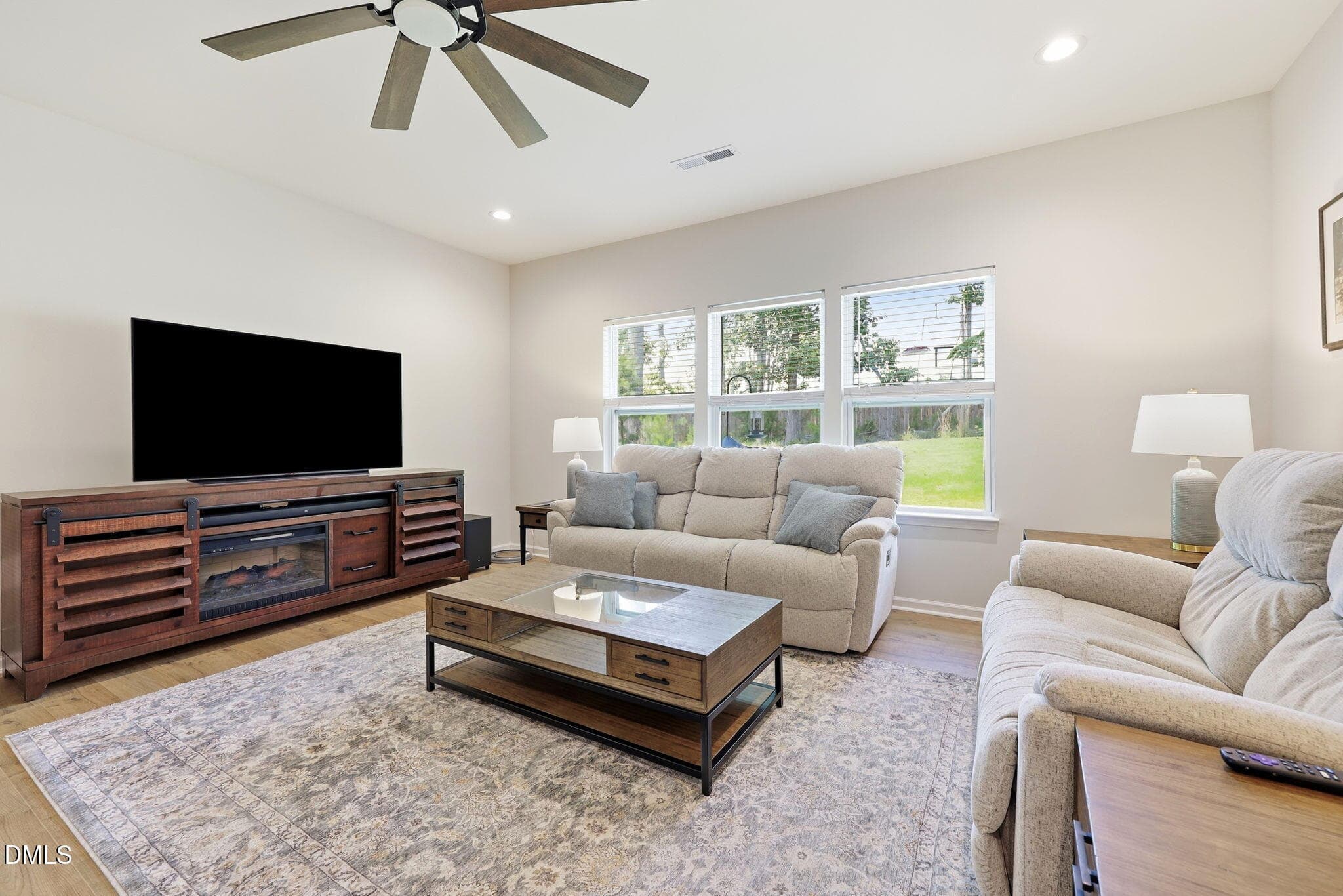 Living Room - 5420 Beardsley Court, Durham, NC 27712, Durham