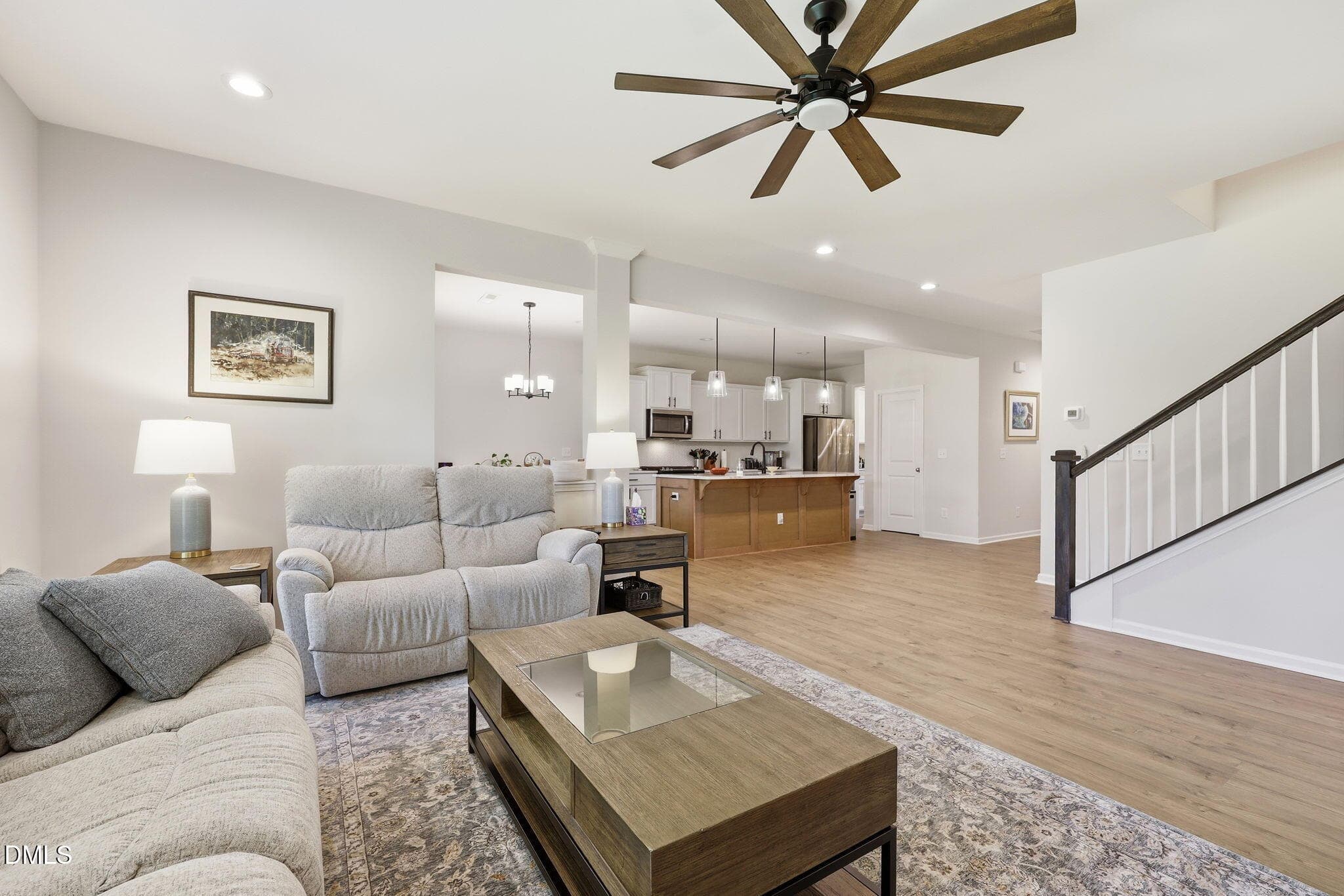 Living Room - 5420 Beardsley Court, Durham, NC 27712, Durham