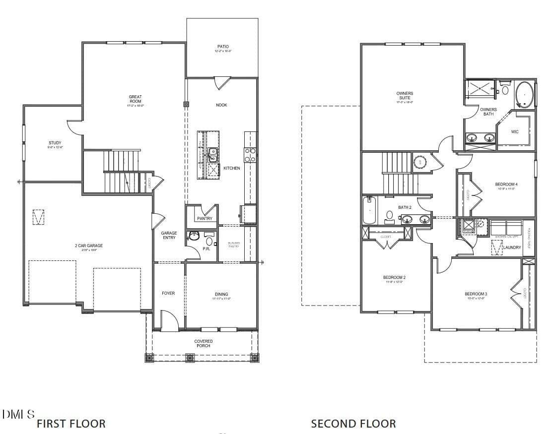 Floor Plan - 5420 Beardsley Court, Durham, NC 27712, Durham