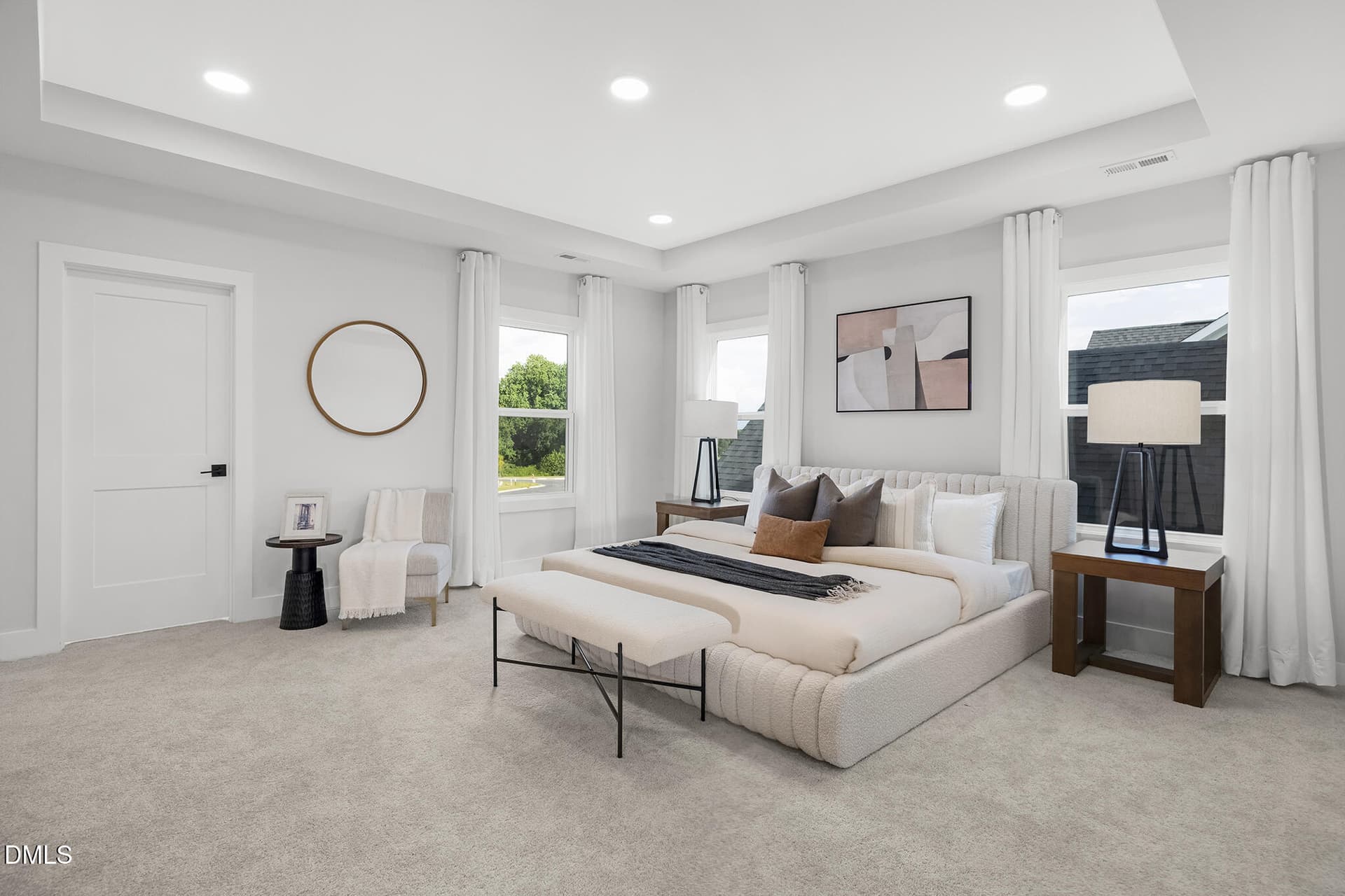 Primary Bedroom - 829 Fireship Road, Fuquay Varina, NC 27526
