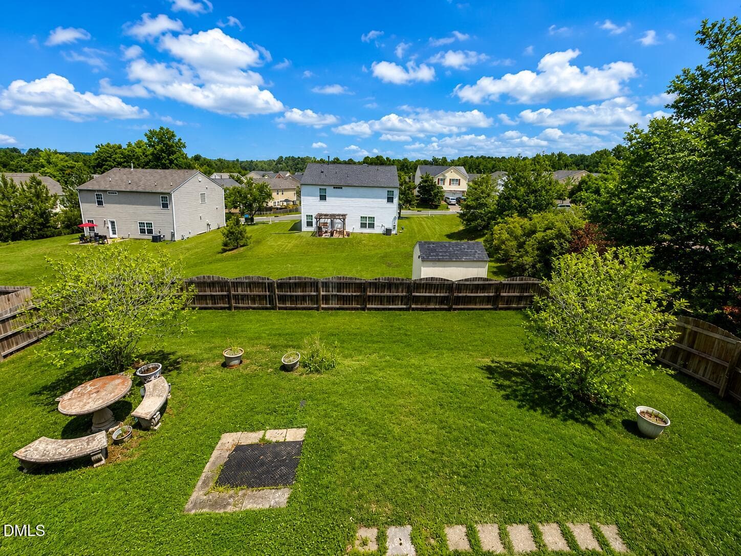 backyard view AI - 1203 Cozart Street, Durham, NC 27704, Durham