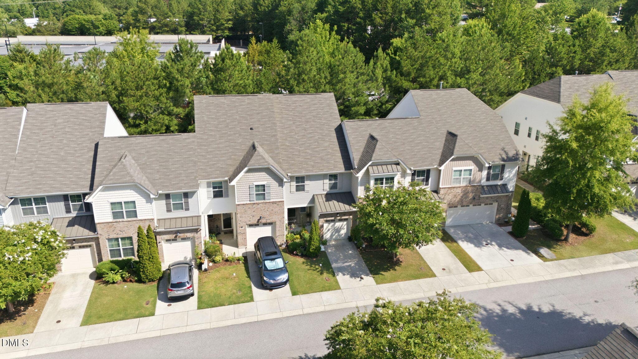 Aerial View - 734 Davenbury Way, Cary, NC 27513, Cary