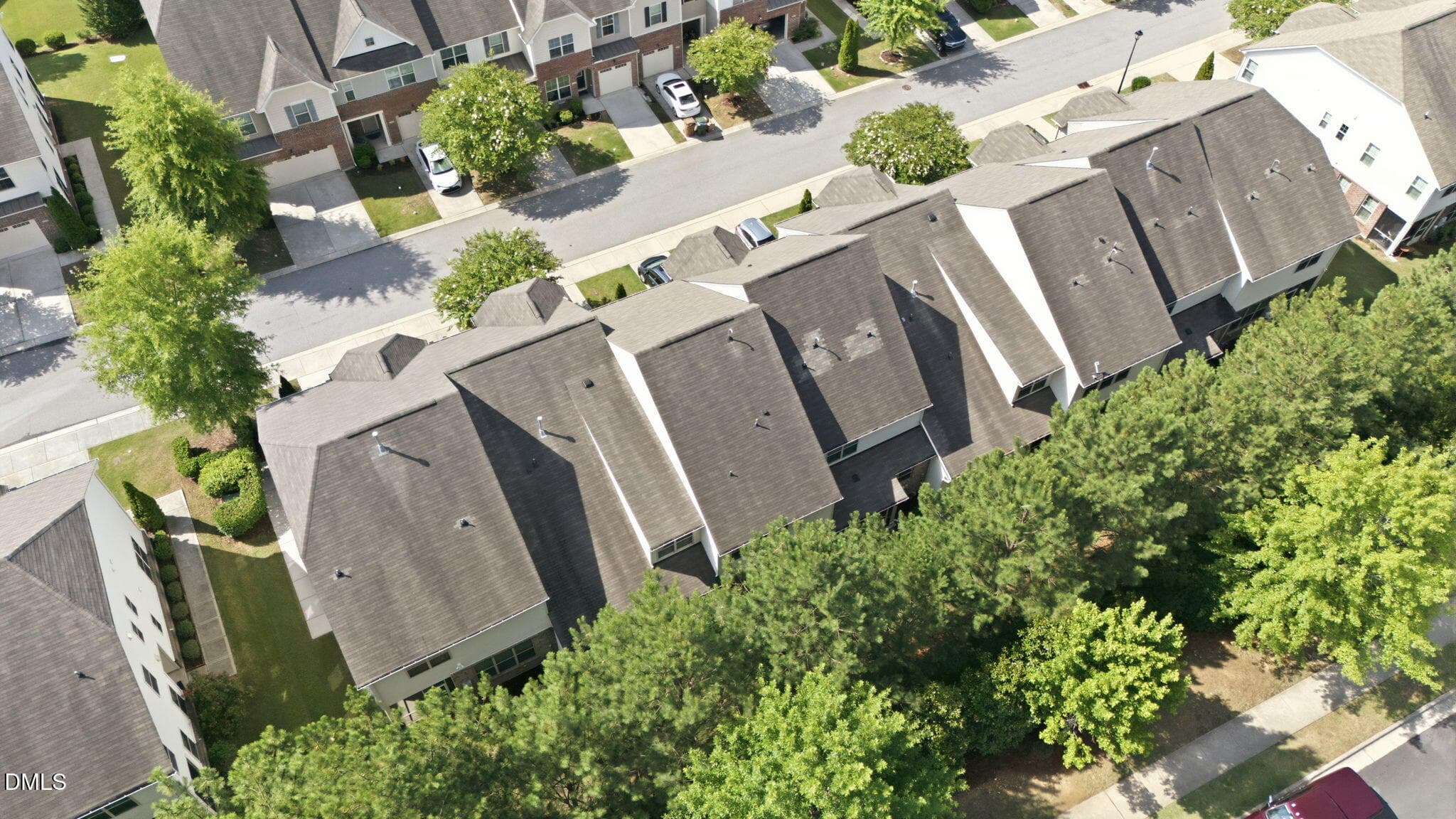 Aerial View - 734 Davenbury Way, Cary, NC 27513, Cary