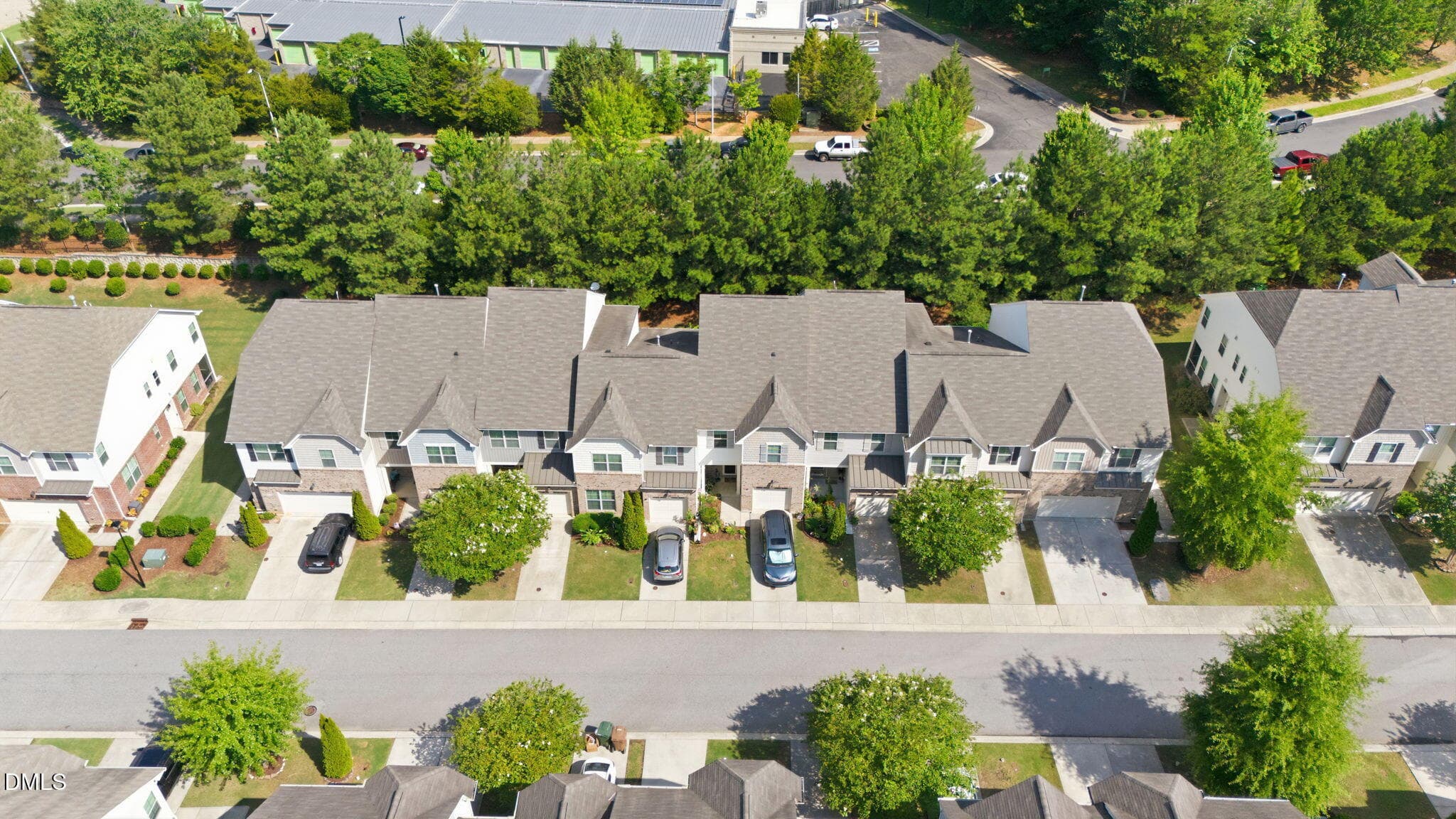 Aerial View - 734 Davenbury Way, Cary, NC 27513, Cary