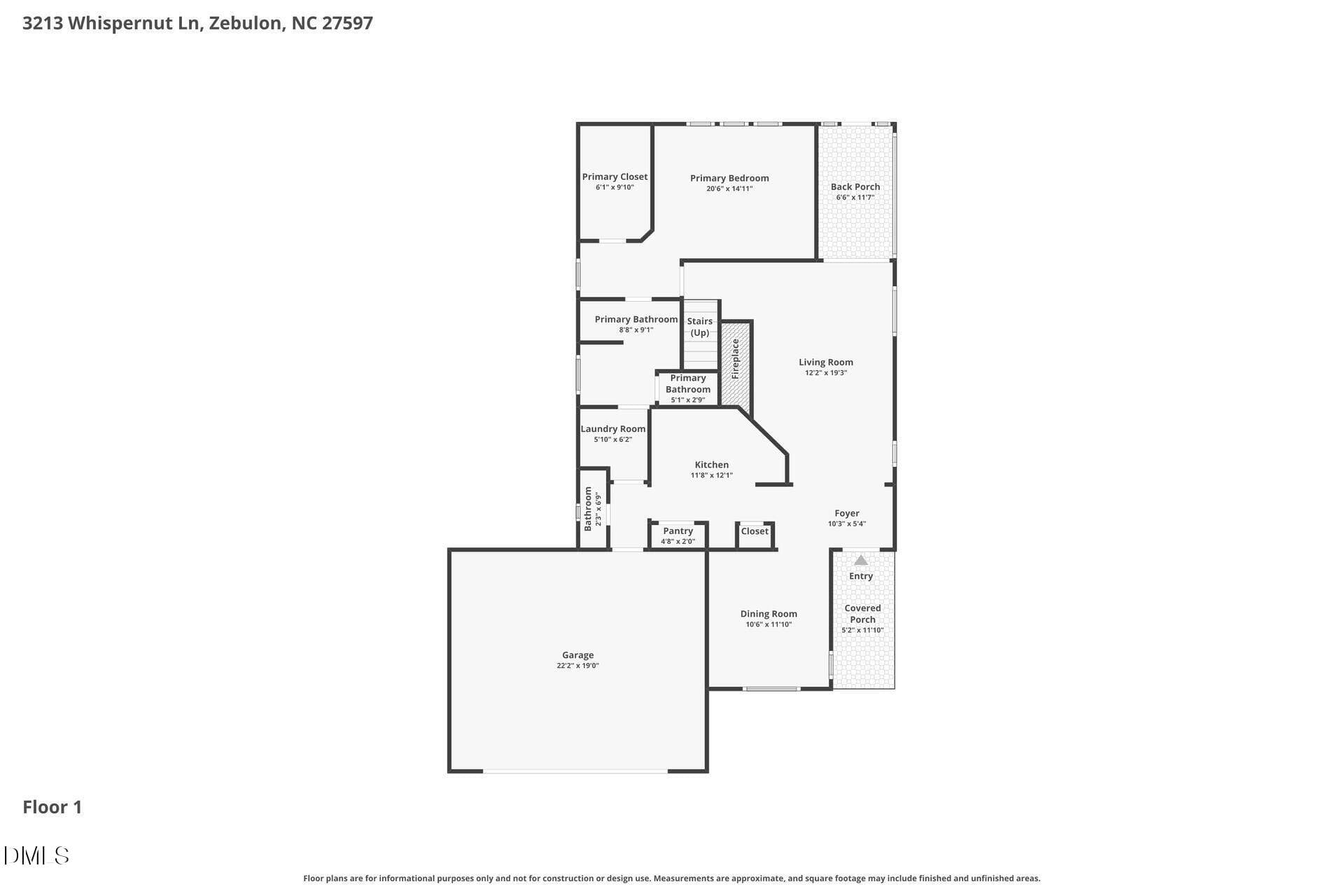 001-photo-floor-plan-15518550 - 3213 Whispernut Lane, Zebulon, NC 27597