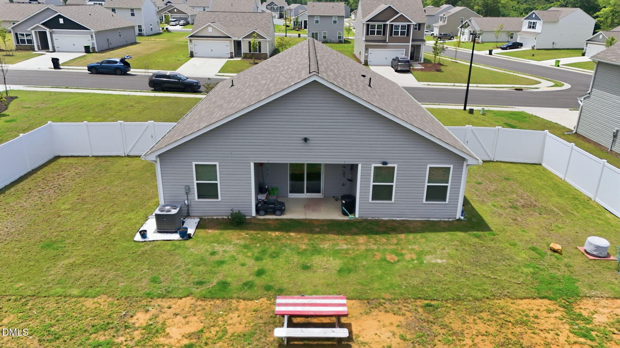 Aerial View - 108 Anaheim Street, Oxford, NC 27565