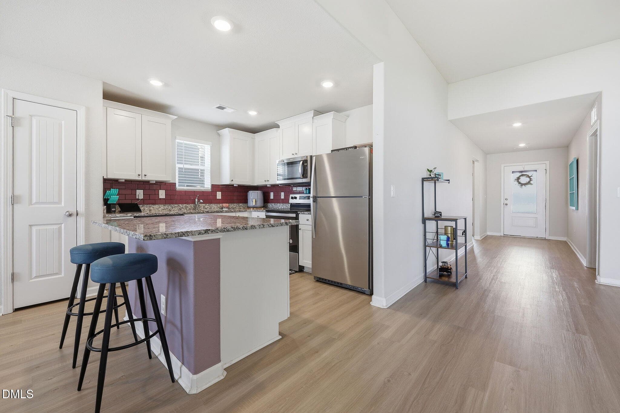 Kitchen Island with Breakfast Area - 108 Anaheim Street, Oxford, NC 27565