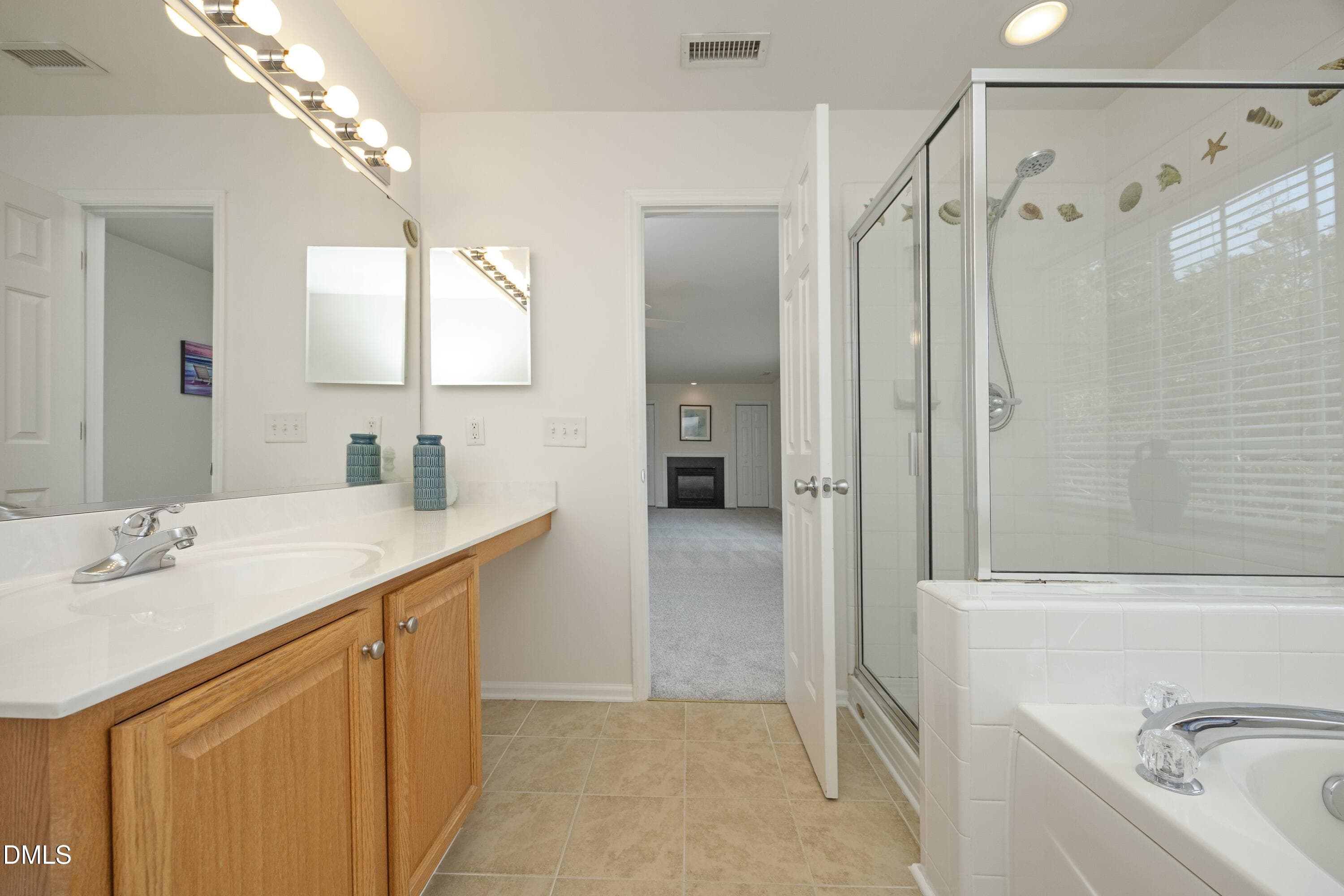 22PrimaryBathg - 1529 Pebble Creek Crossing, Durham, NC 27713, Durham