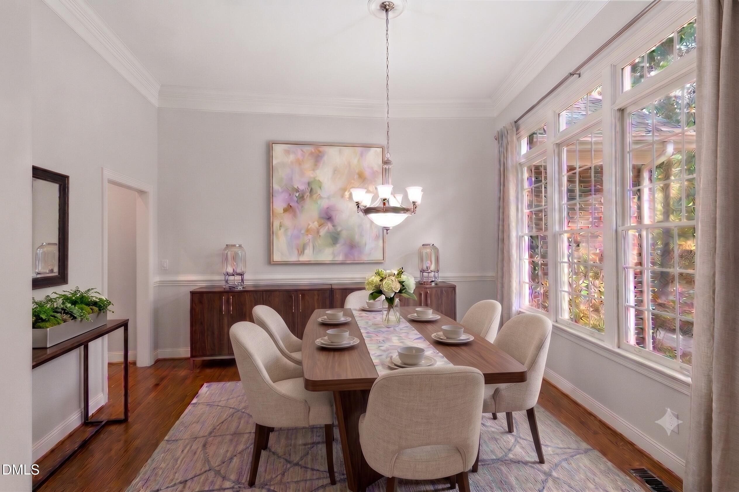 Dining Room - 2101 Chicora Wood Drive, Raleigh, NC 27606, Raleigh