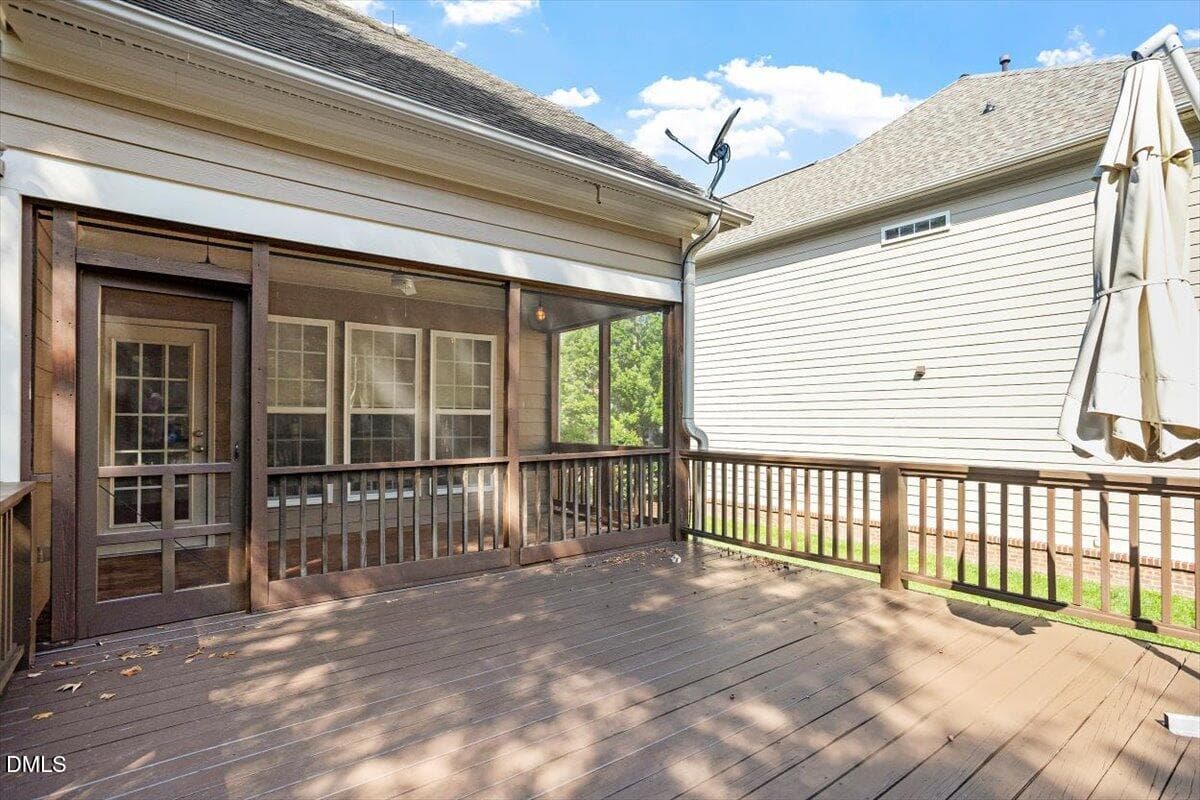 Rear deck - 902 Ravendale Place, Cary, NC 27513, Cary