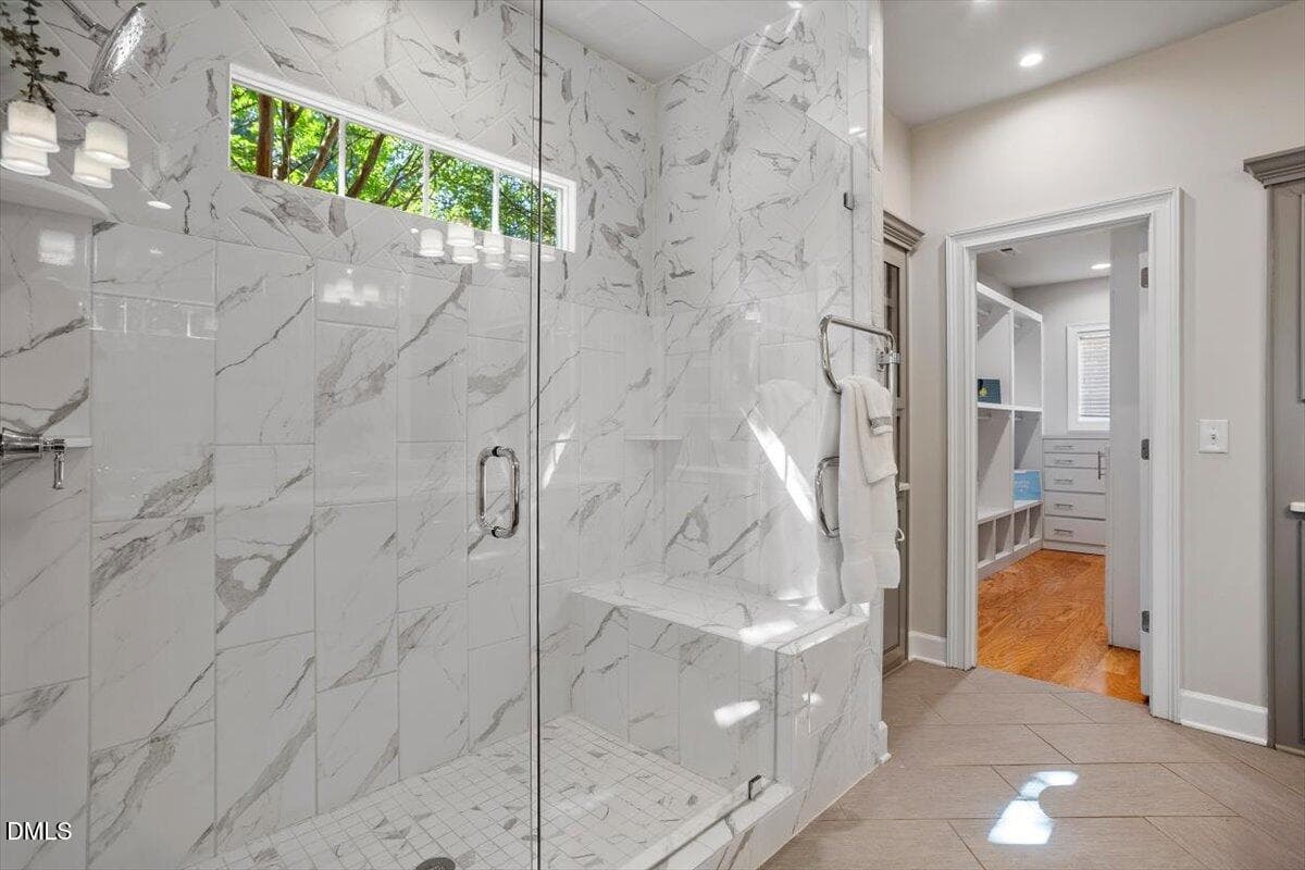 Primary Bath on main level - 902 Ravendale Place, Cary, NC 27513, Cary
