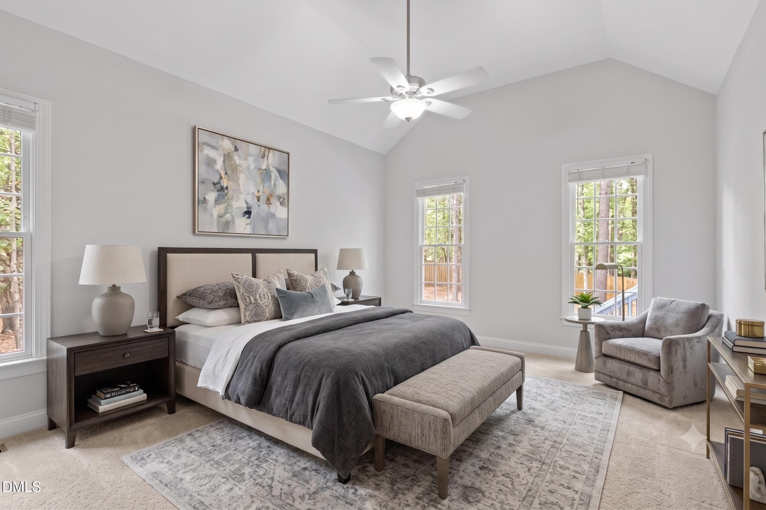 Primary Bedroom - 2101 Chicora Wood Drive, Raleigh, NC 27606, Raleigh