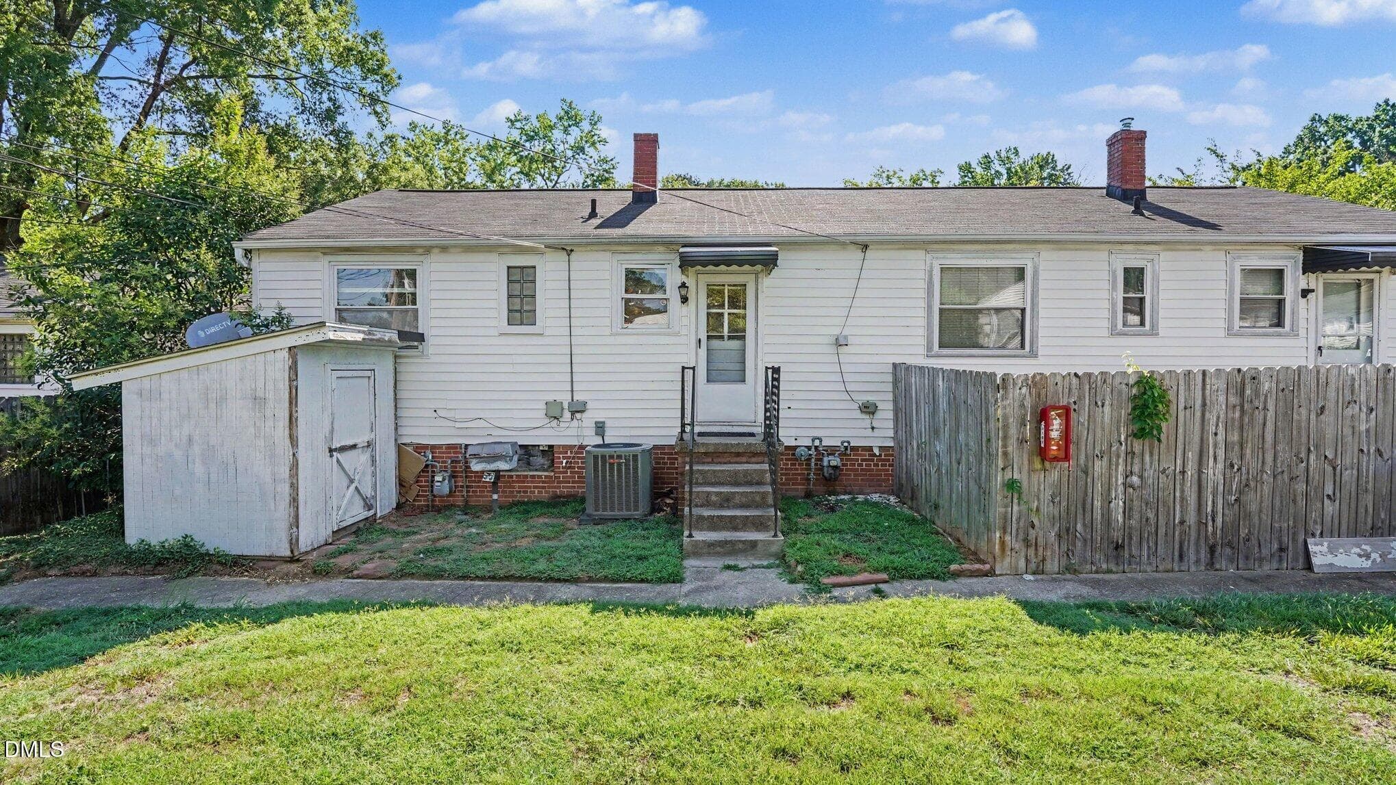 Back of Structure - 519 Overlook Street, Greensboro, NC 27403