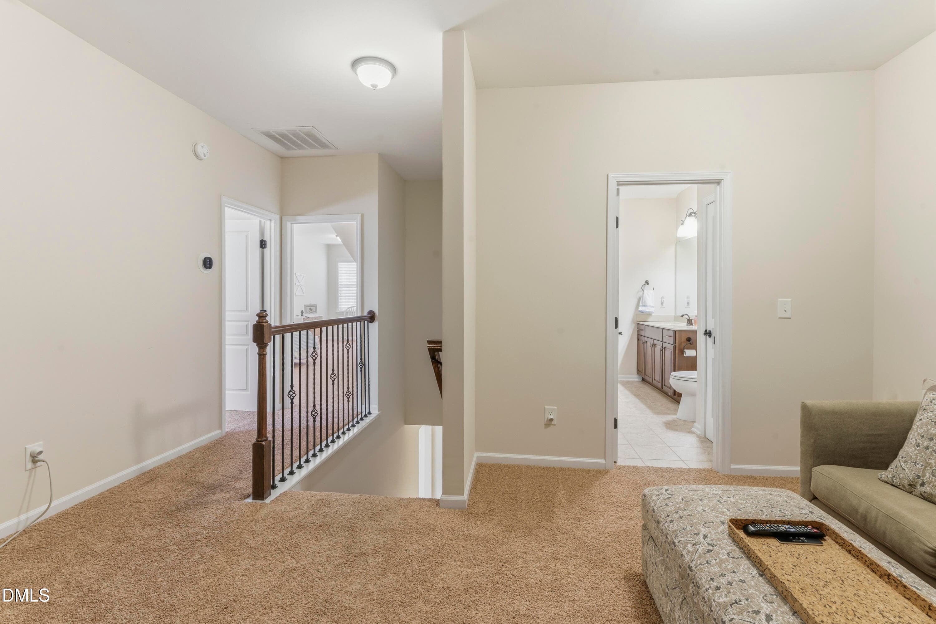 Upstairs Hallway - 10100 Barnhart Way, Raleigh, NC 27617, Raleigh